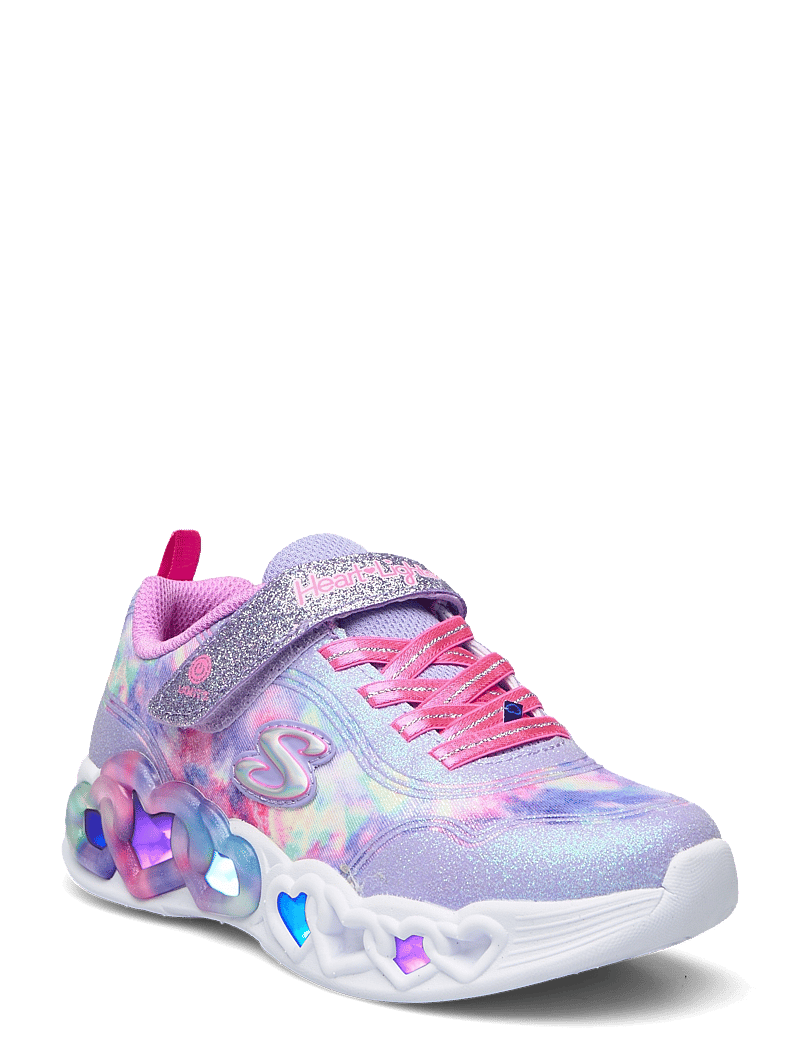 Skechers - INFINITE HEART LIGHTS - COLOR - blinkende turnschuhe - lvmt lavender multicolor - 0