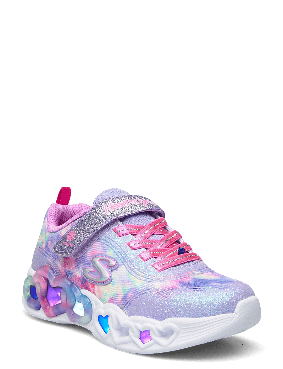 Skechers - INFINITE HEART LIGHTS - COLOR - blinkende turnschuhe - lvmt lavender multicolor - 0