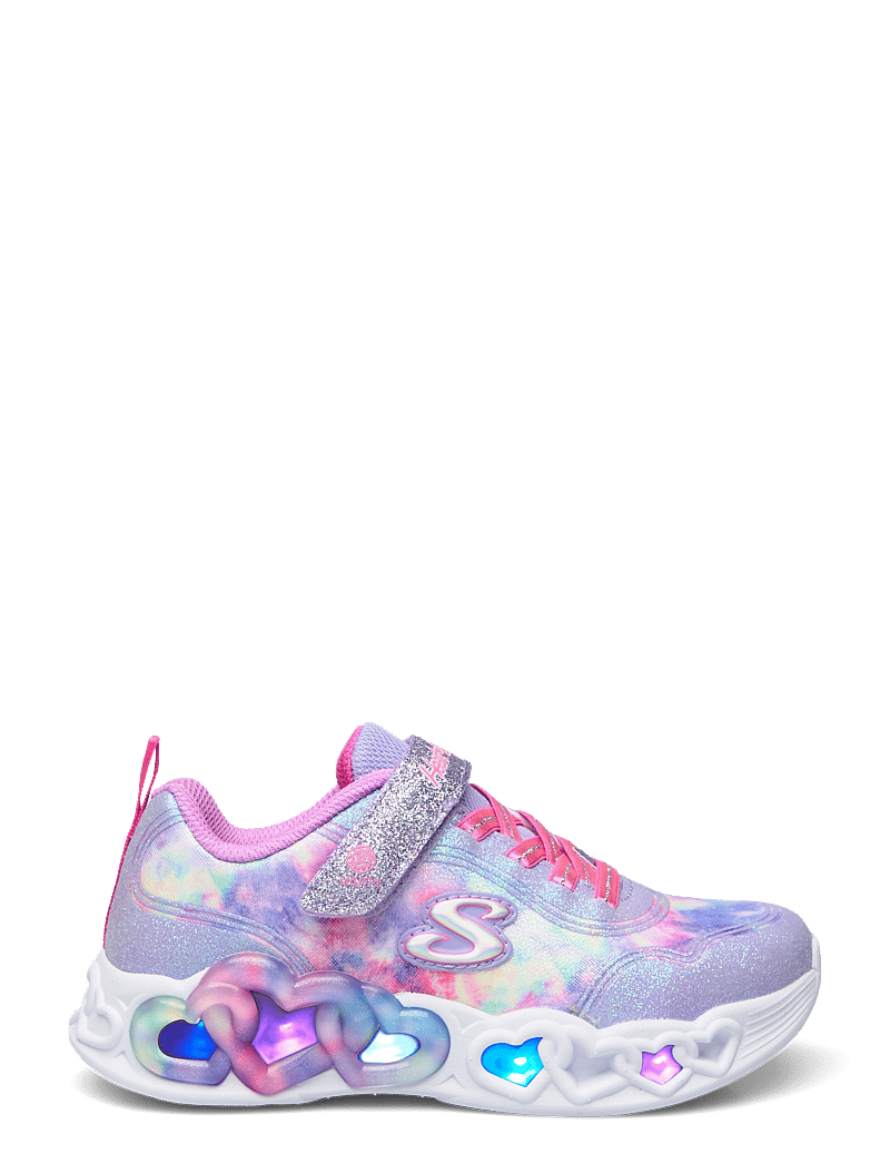 Skechers - INFINITE HEART LIGHTS - COLOR - blinkende turnschuhe - lvmt lavender multicolor - 1