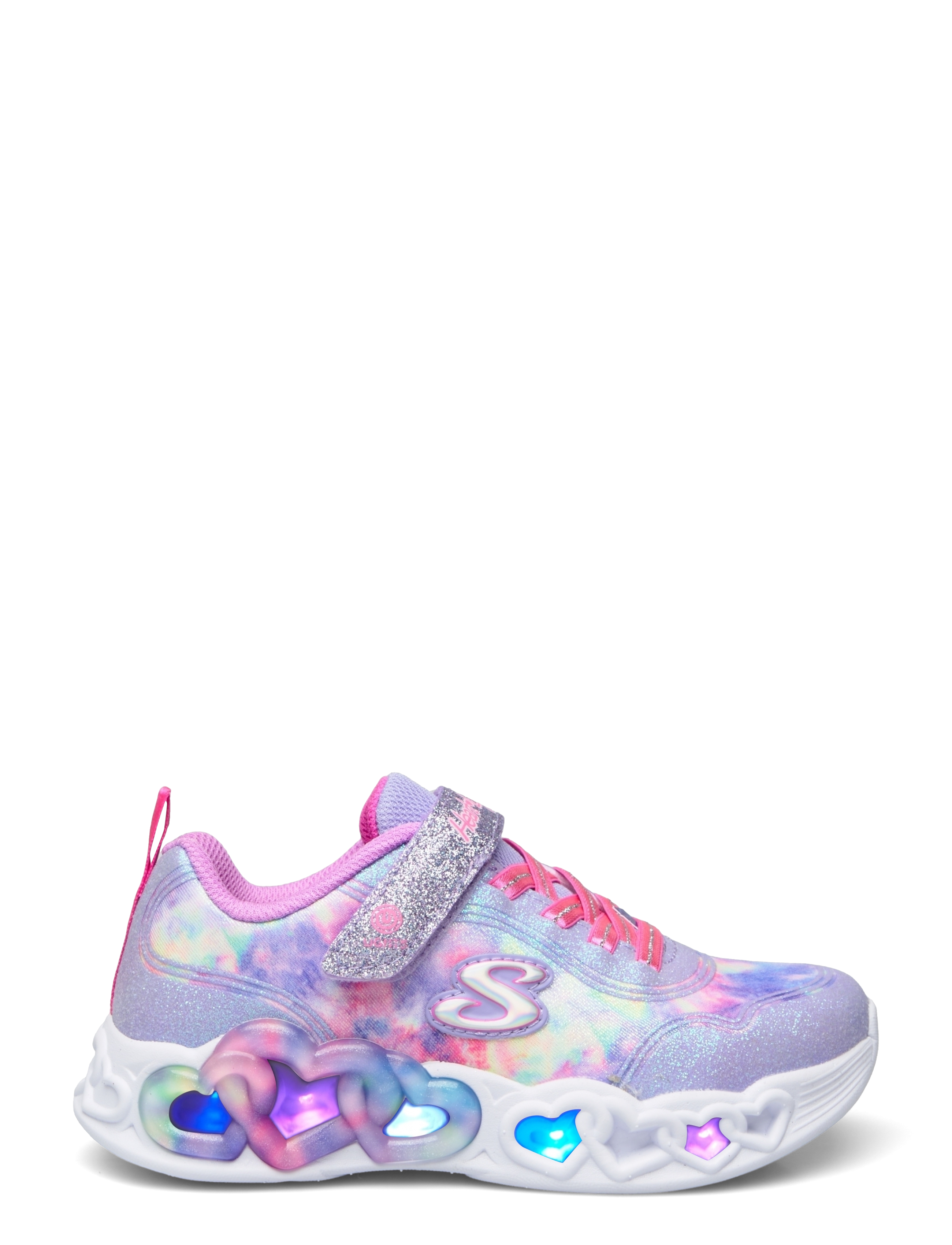 Skechers - INFINITE HEART LIGHTS - COLOR - blinkende turnschuhe - lvmt lavender multicolor - 1