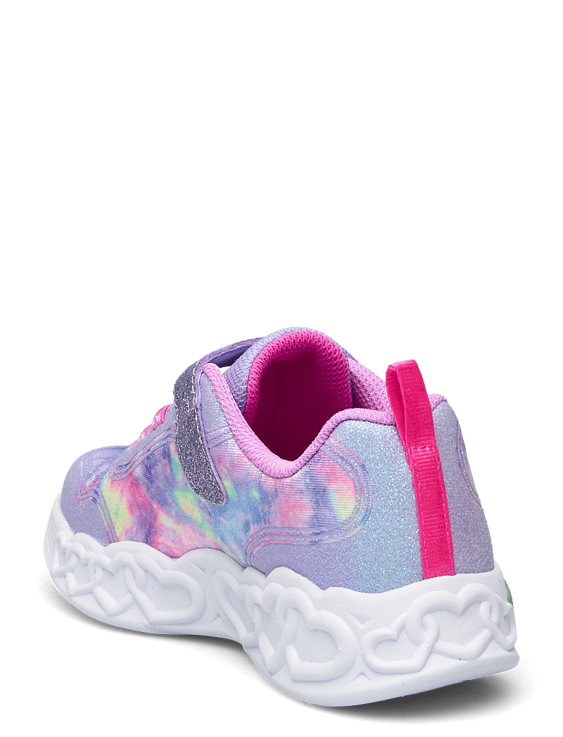 Skechers - INFINITE HEART LIGHTS - COLOR - blinkende turnschuhe - lvmt lavender multicolor - 2