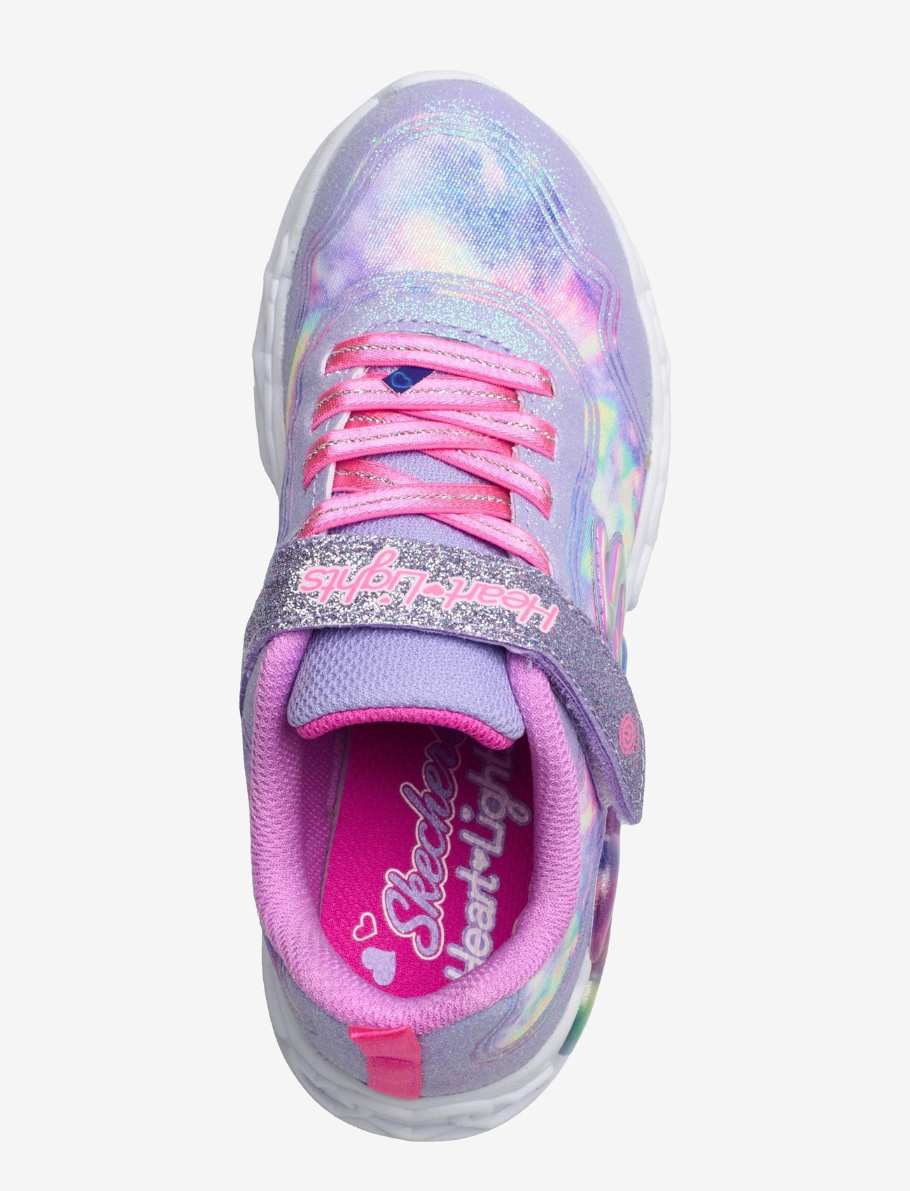 Skechers - INFINITE HEART LIGHTS - COLOR - blinkende turnschuhe - lvmt lavender multicolor - 3