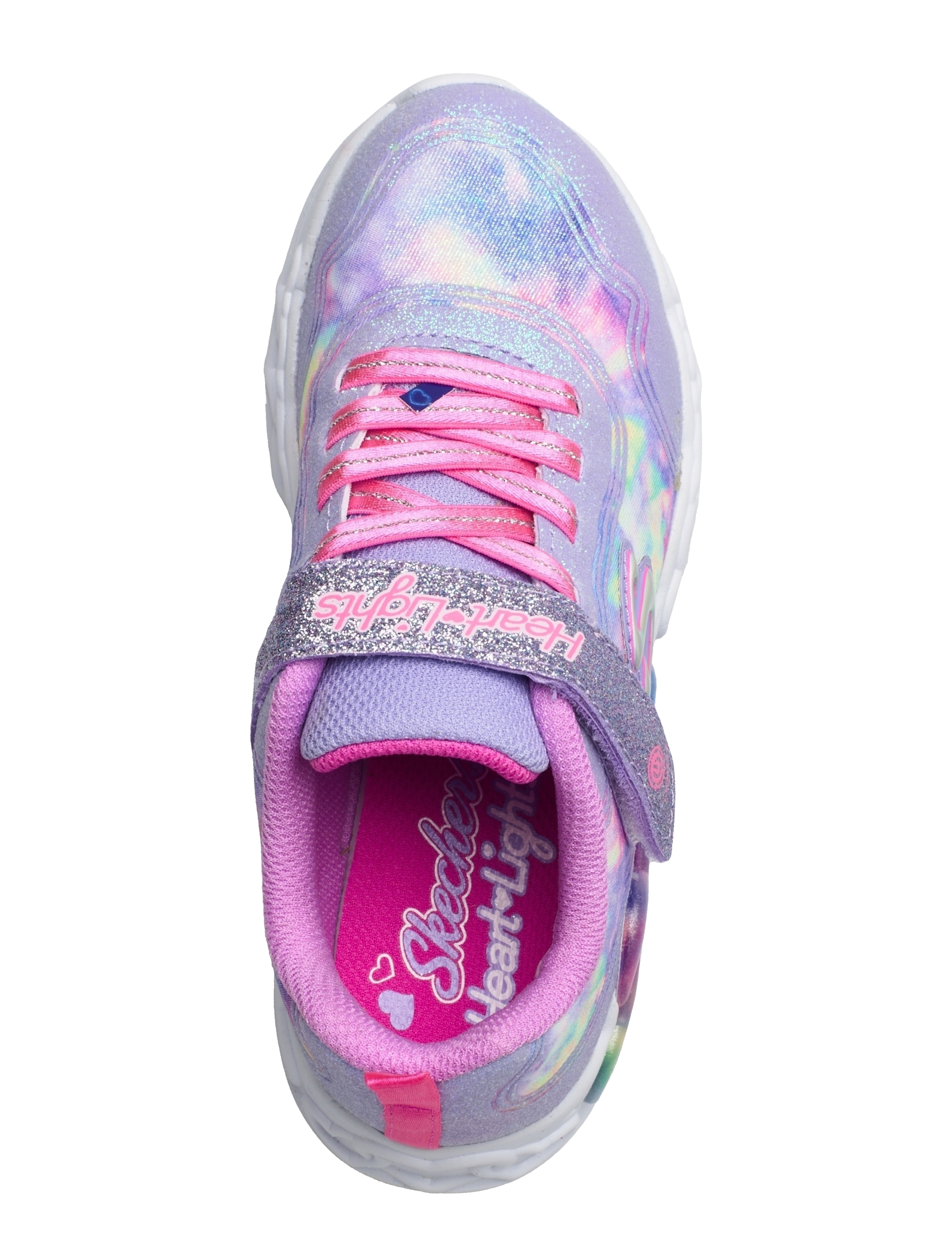 Skechers - INFINITE HEART LIGHTS - COLOR - blinkende sneakers - lvmt lavender multicolor - 3