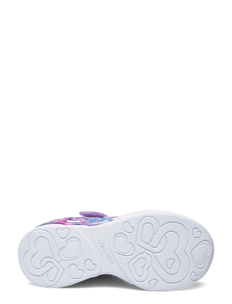 Skechers - INFINITE HEART LIGHTS - COLOR - blinkende turnschuhe - lvmt lavender multicolor - 4