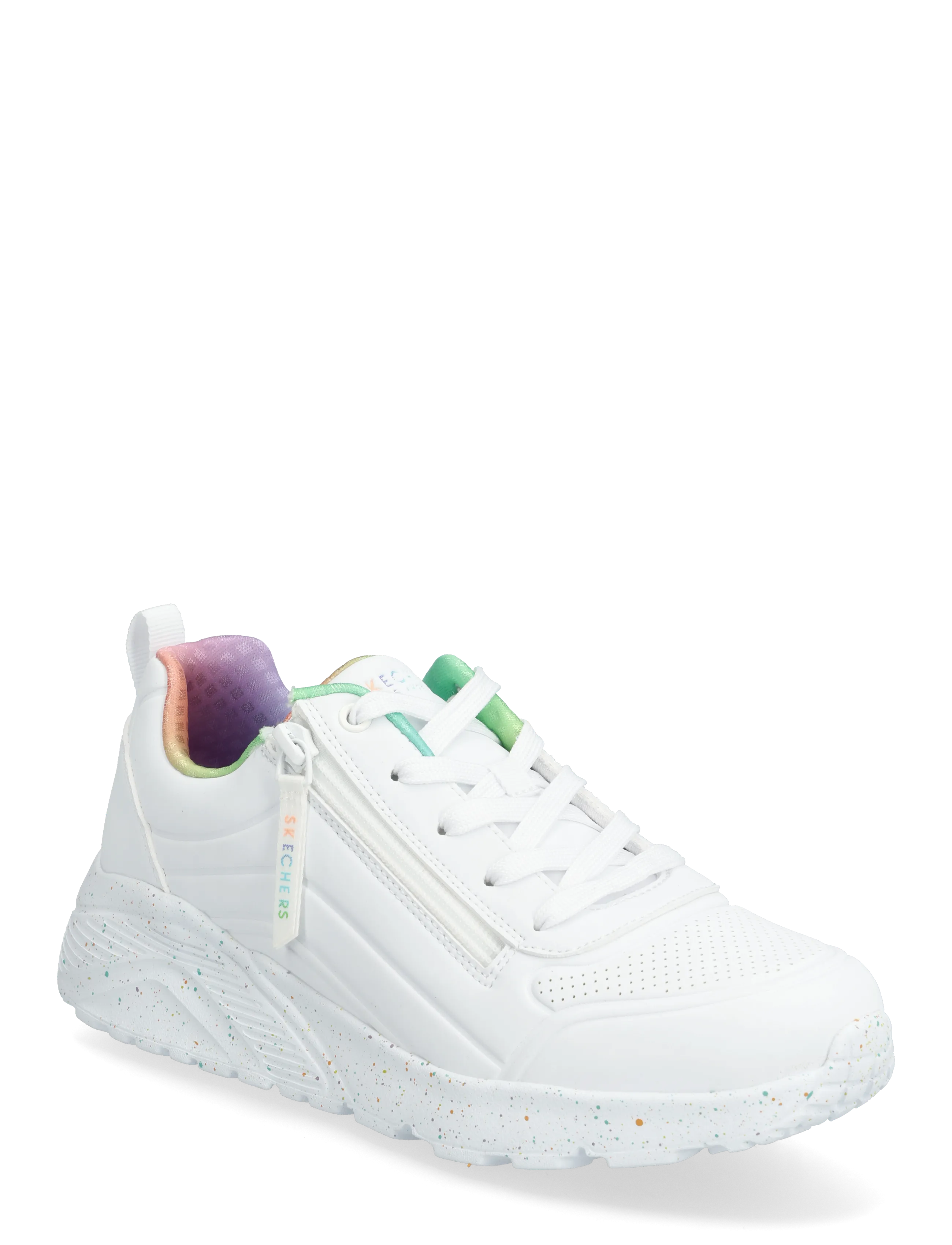 Skechers UNO LITE - VIVID SPLASH - Sneakers - WMLT / white
