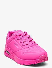Skechers - Girls UNO GEN1 - Neon Glow - børn - htpk hot pink - 0