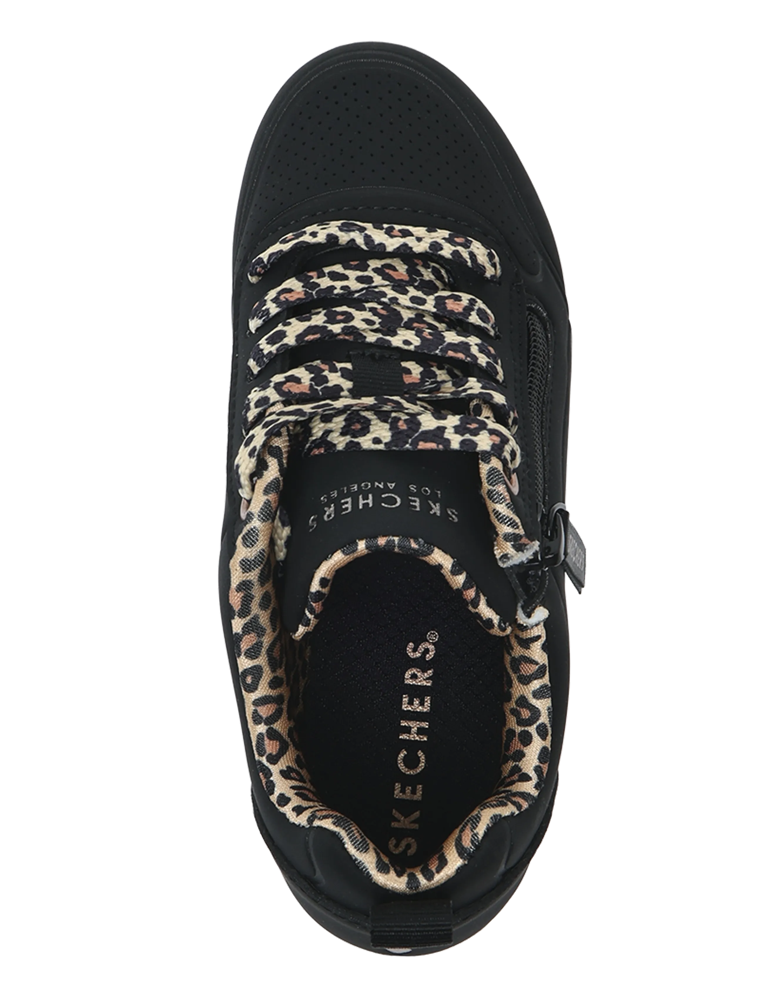 Skechers - UNO LITE 2.0 LEOPARD STRIDE - blk - 3