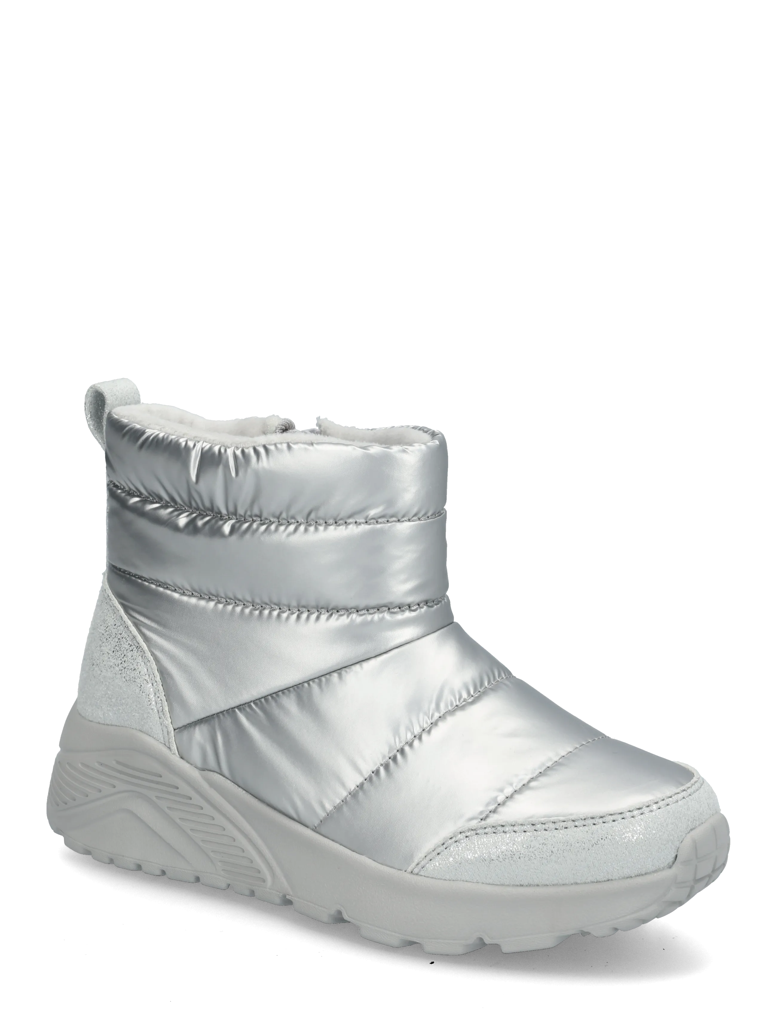 Skechers UNO LITE PUFFER LITE - Schuhe - SIL / silver