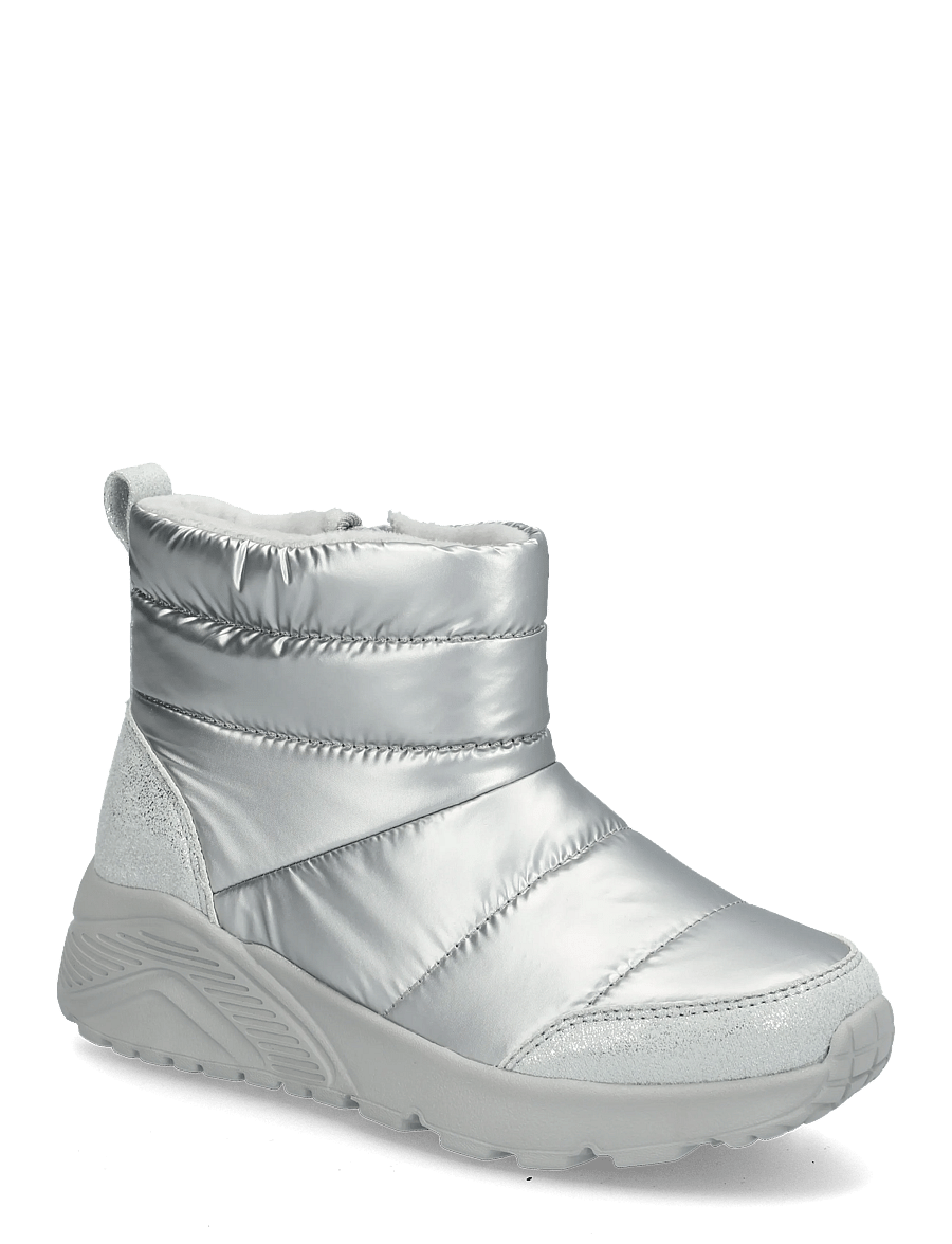 Skechers - UNO LITE PUFFER LITE - winterstiefel - sil - 0