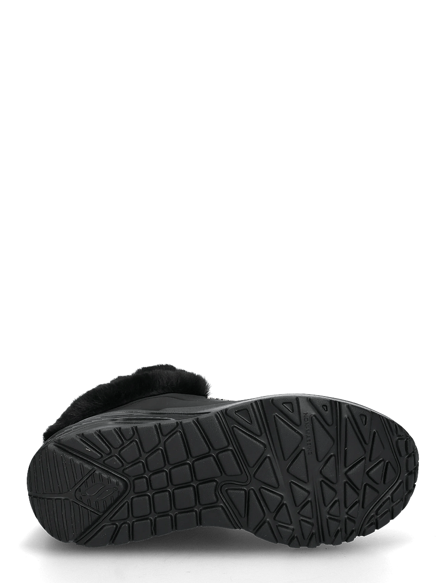 Skechers - UNO LITE FUREVER FABULOUS - rudens atlaides - blk - 4