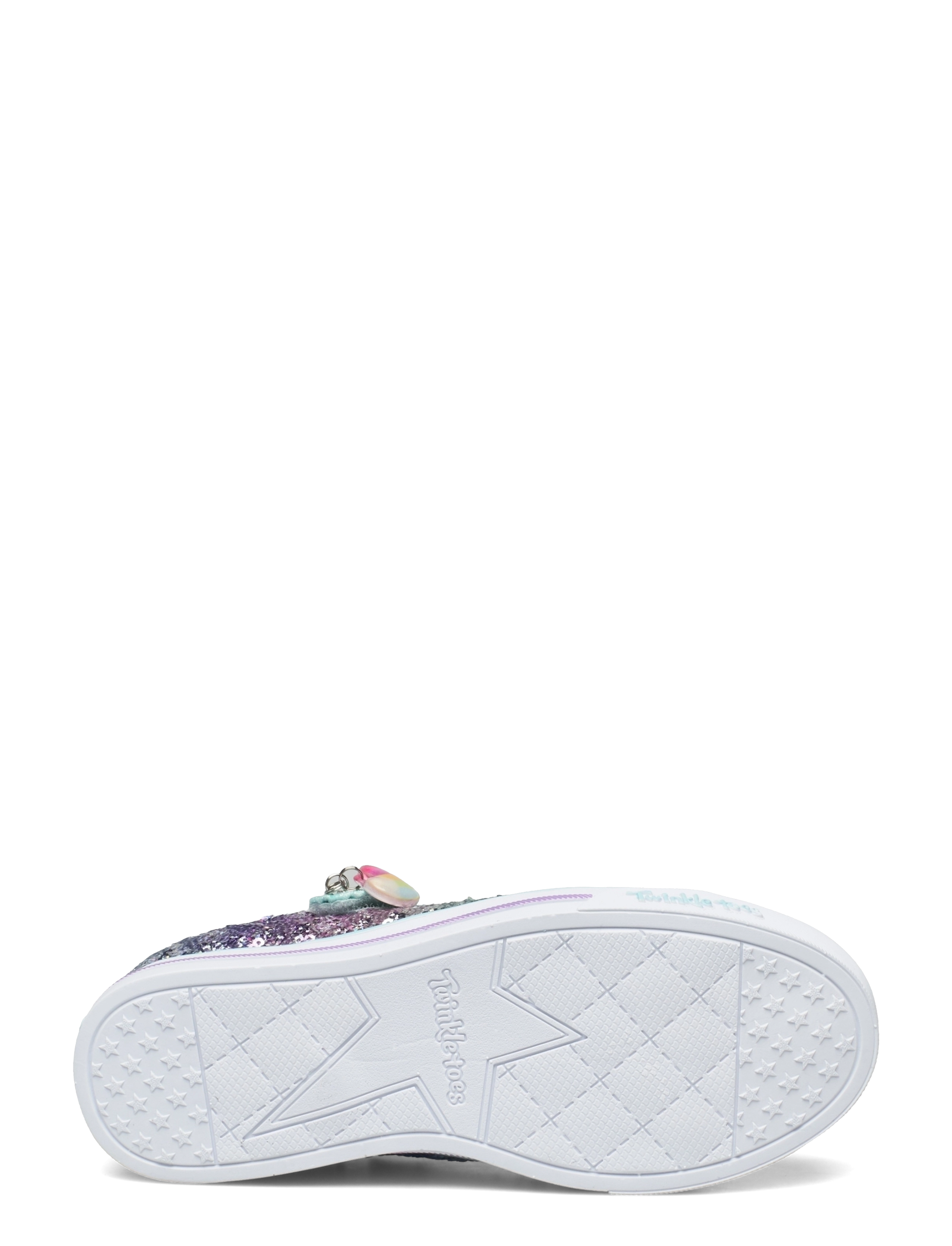 Skechers - Girls Sparkle Lite - Sequins So Bright - lbmt light blue multi - 4