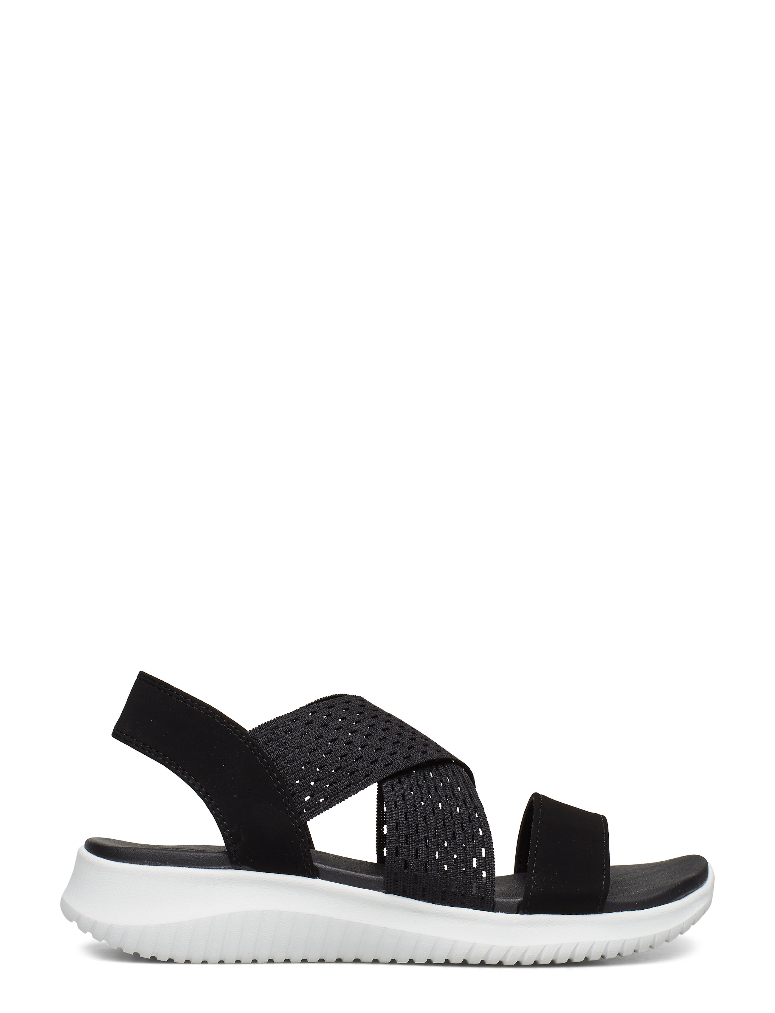 Skechers - Womens Ultra Flex - Neon Star - flache sandalen - blk black - 1