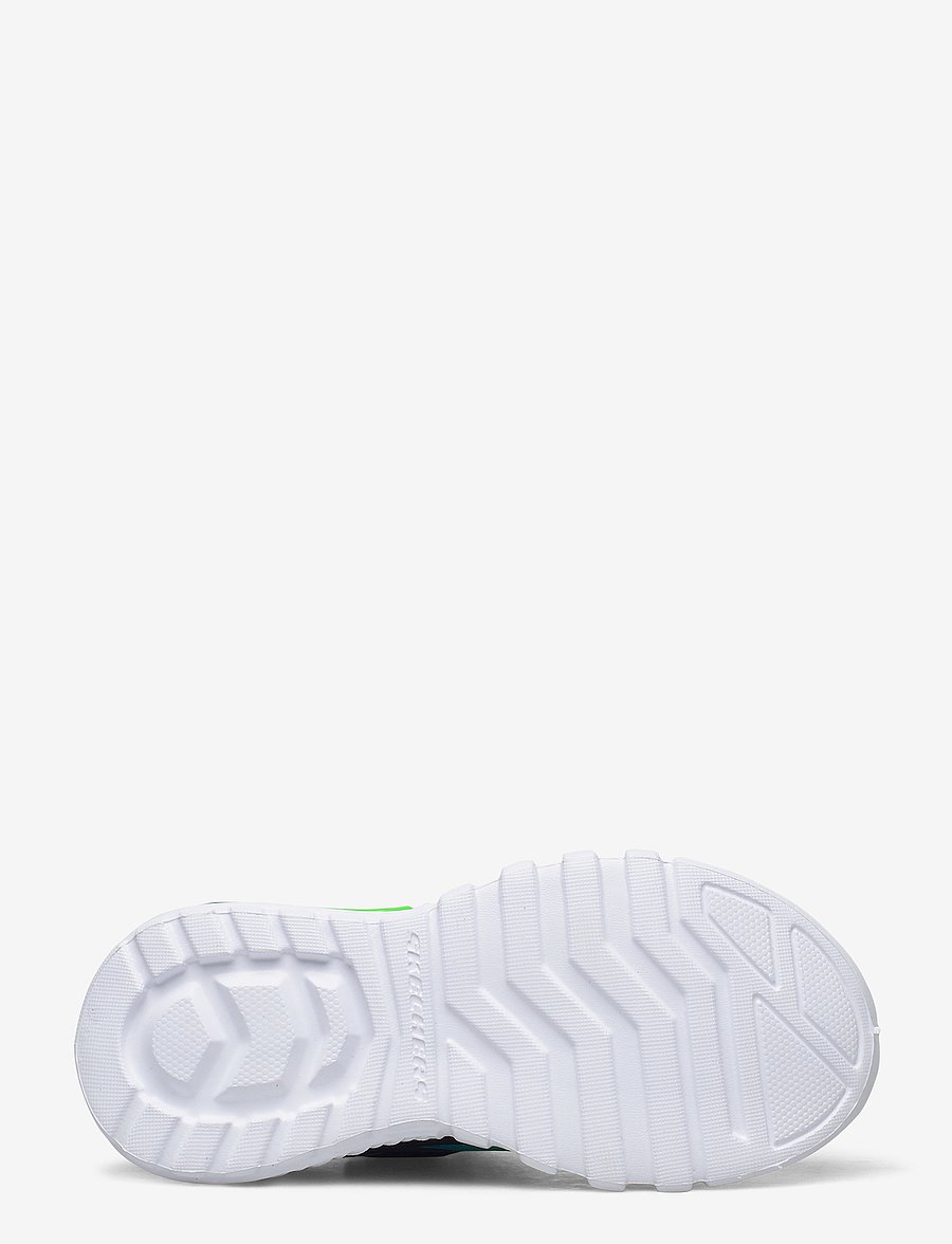 Skechers - FLEX-GLOW - DEZLOM - blinkende turnschuhe - bblm black lime - 4
