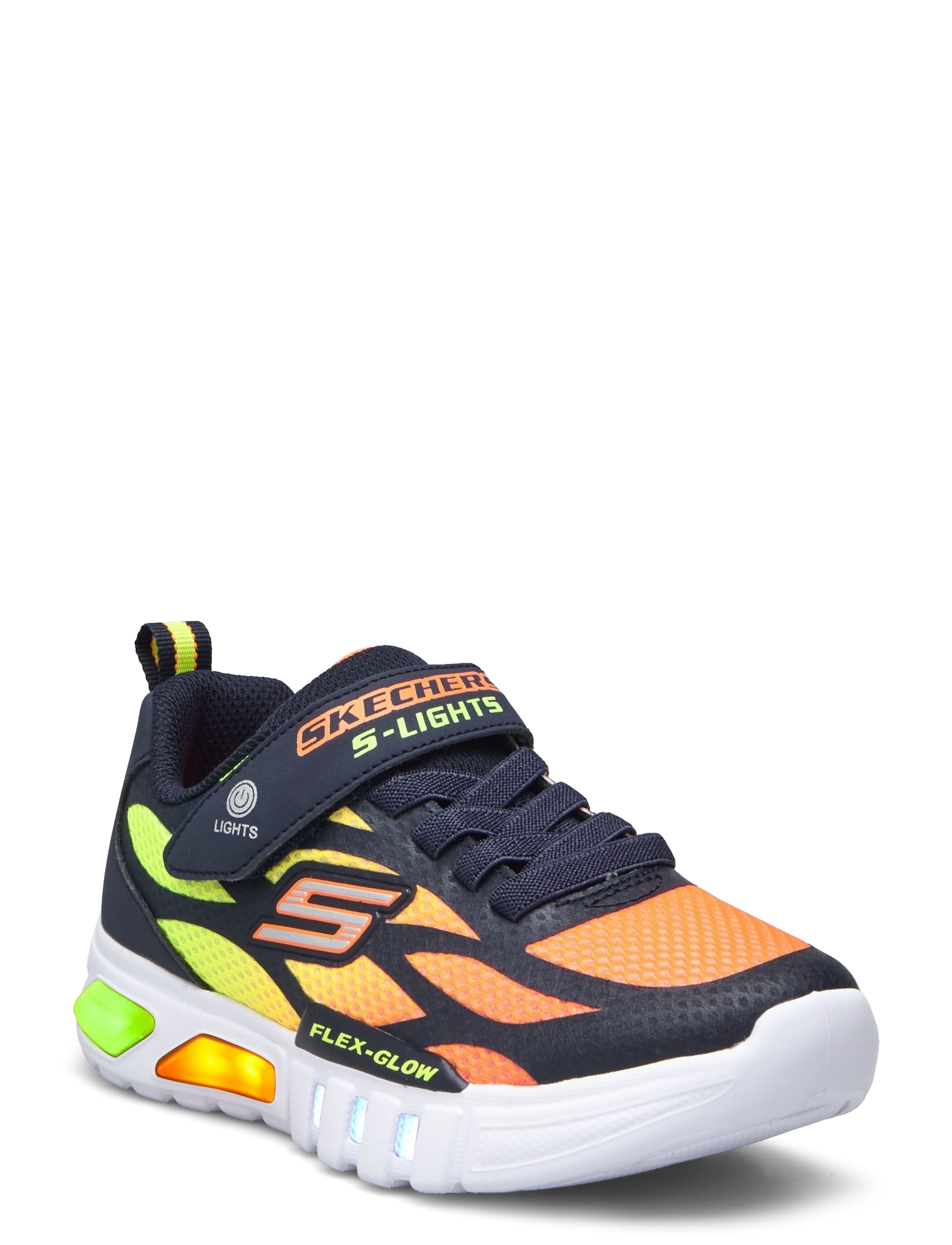 Skechers Flex-Glow Dezlom, 33, Sneakers, Mehrfarbig/gemustert - Low-top Kinder