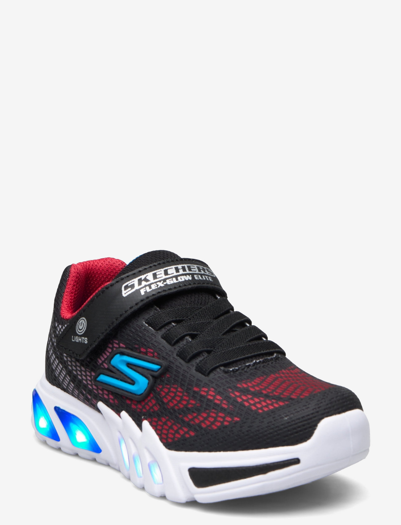 Skechers - FLEX-GLOW ELITE-VORLO - sneakers med lys - bkrb black red blue - 0
