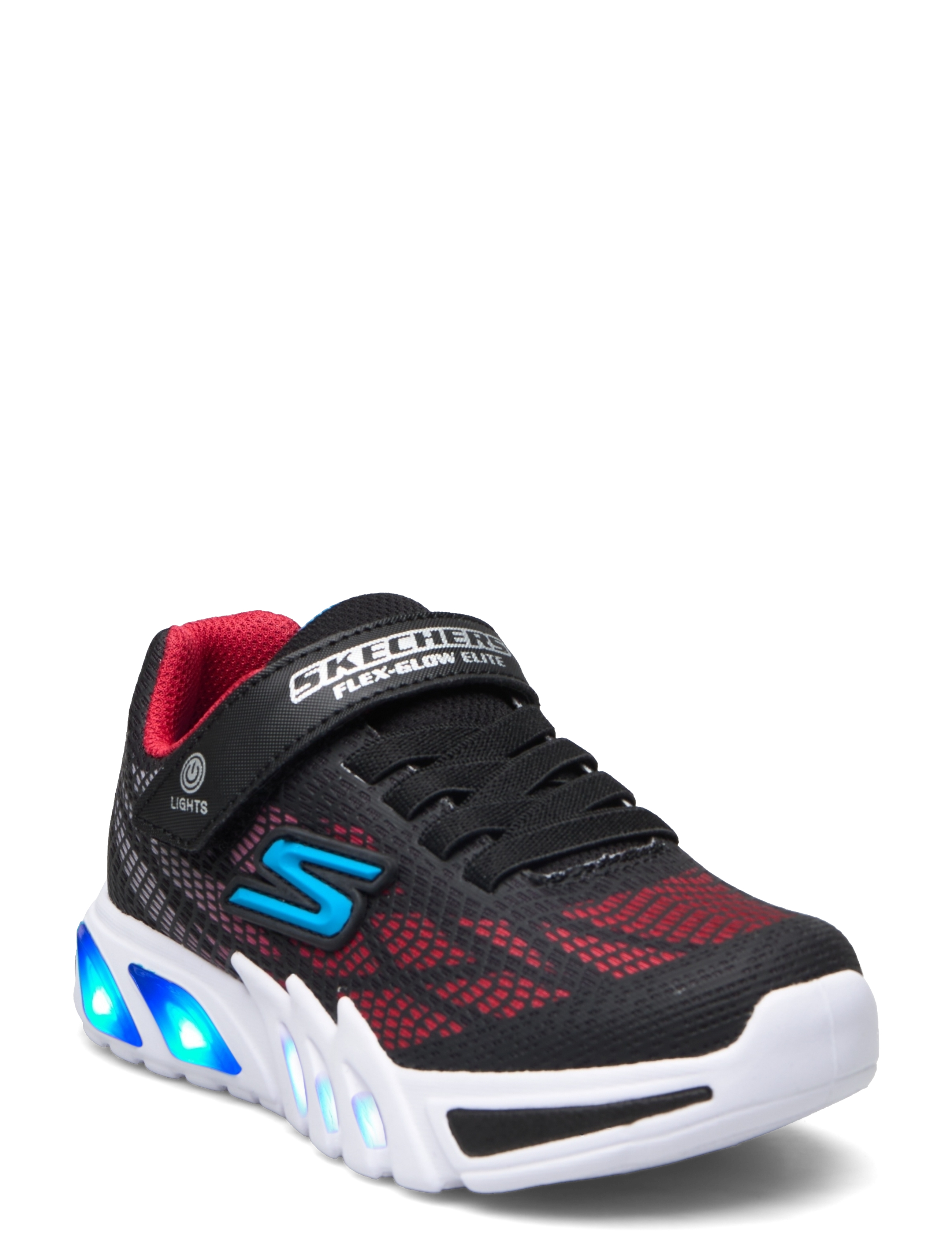 Skechers FLEX-GLOW ELITE-VORLO - Sneakers - BKRB BLACK RED BLUE / black