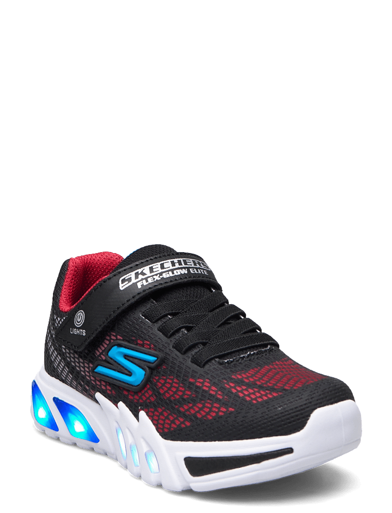 Skechers - FLEX-GLOW ELITE-VORLO - sneakers med lys - bkrb black red blue - 0