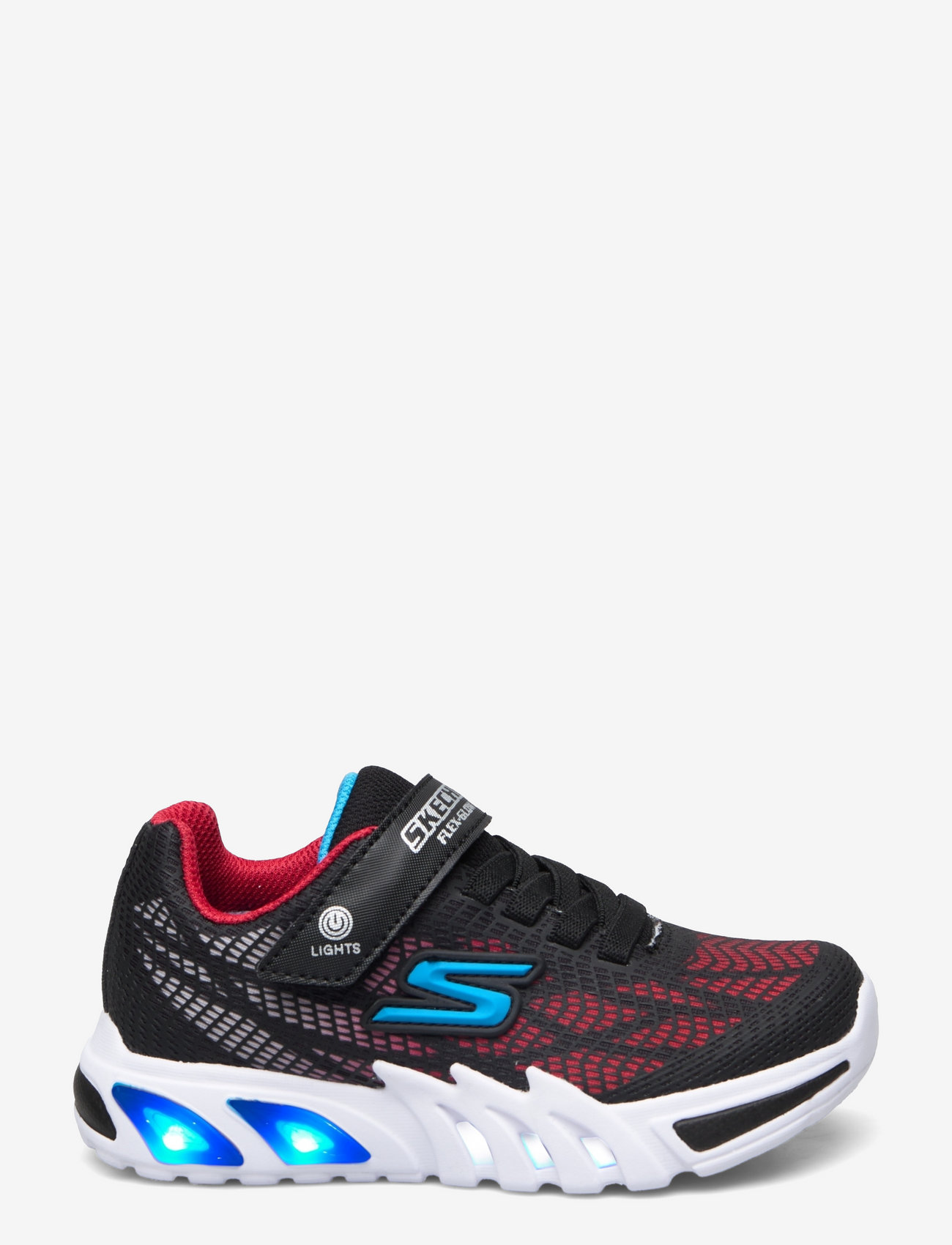 Skechers - FLEX-GLOW ELITE-VORLO - sneakers med lys - bkrb black red blue - 1