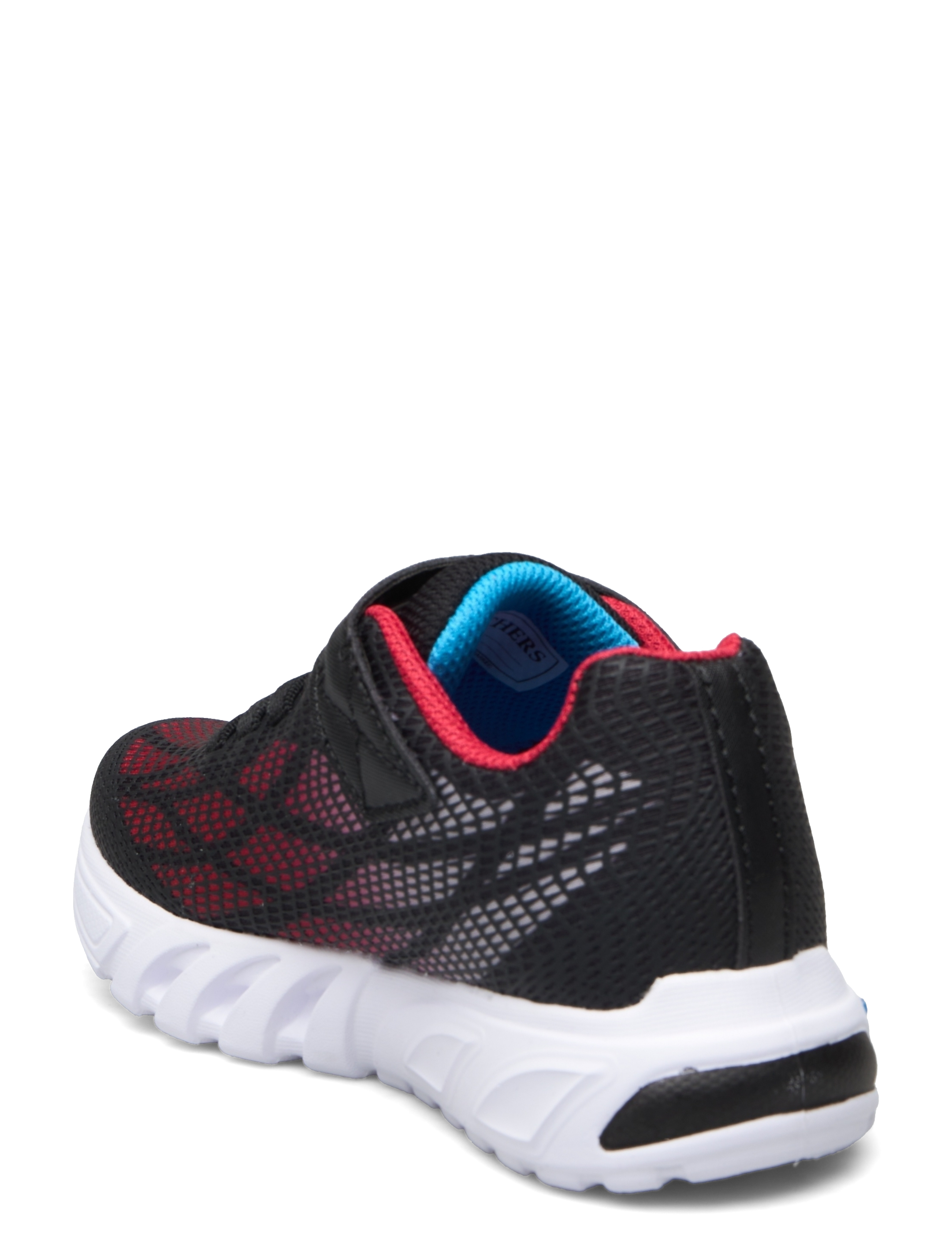 Skechers - FLEX-GLOW ELITE-VORLO - blinkende turnschuhe - bkrb black red blue - 2