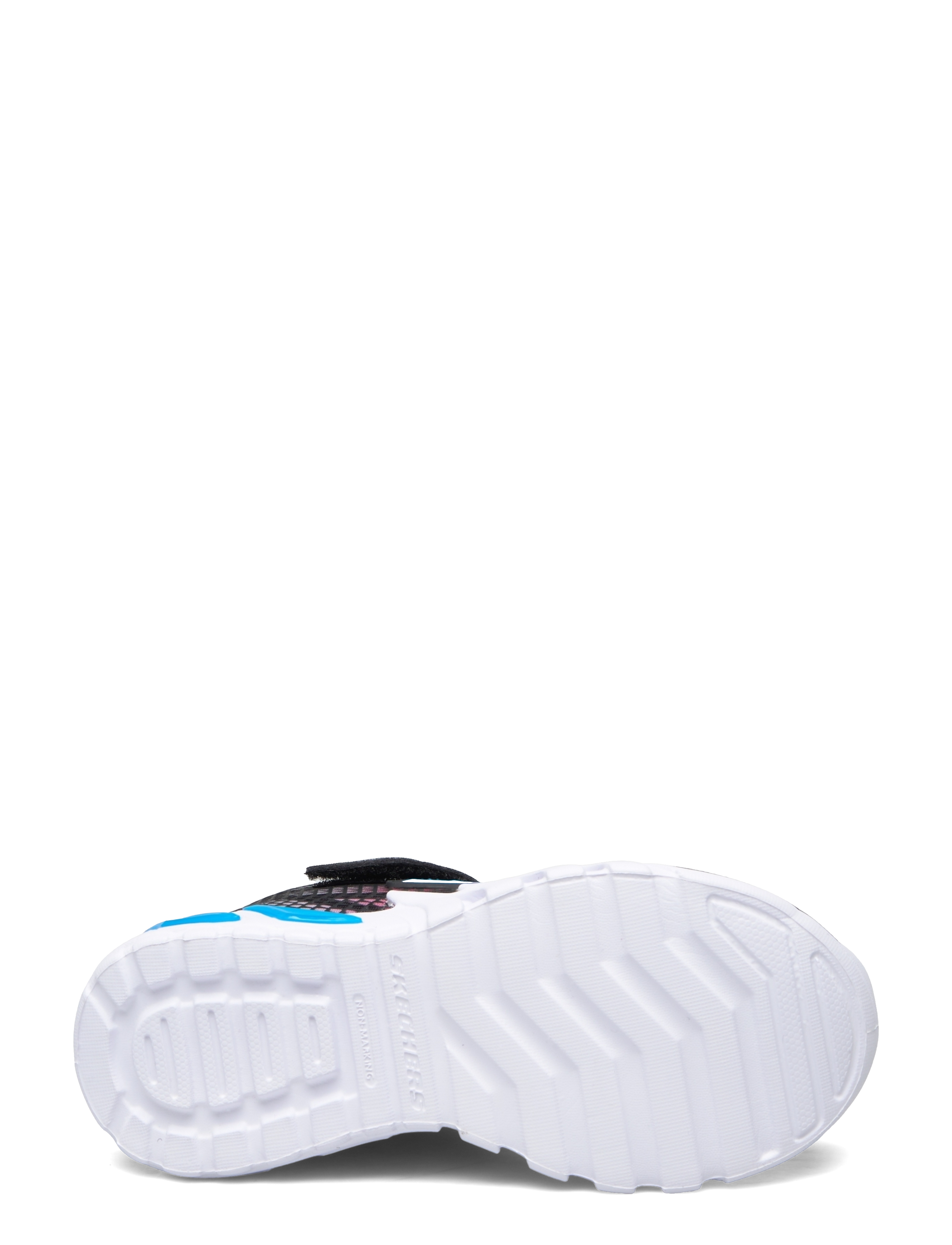 Skechers - FLEX-GLOW ELITE-VORLO - blinkende turnschuhe - bkrb black red blue - 4