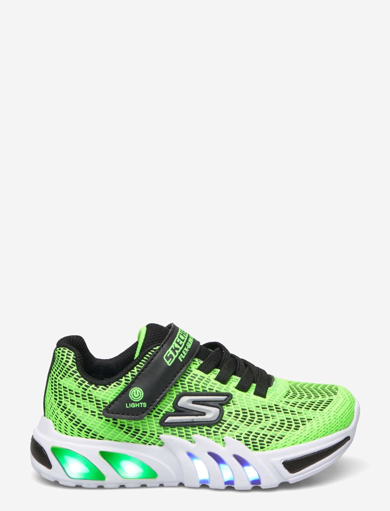 Skechers - FLEX-GLOW ELITE-VORLO - sneakers med lys - lmbk lime black - 1