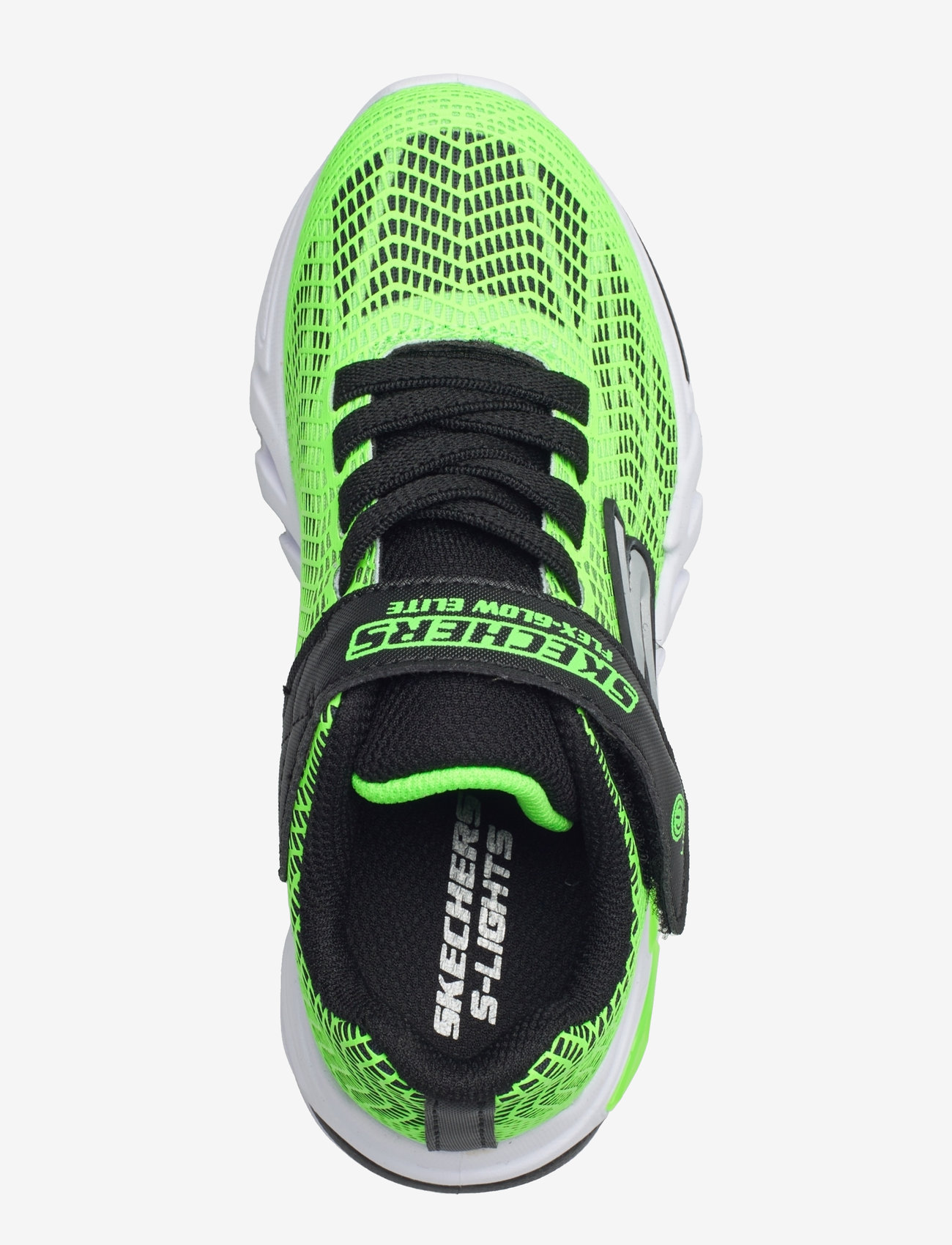 Skechers - FLEX-GLOW ELITE-VORLO - sneakers med lys - lmbk lime black - 3