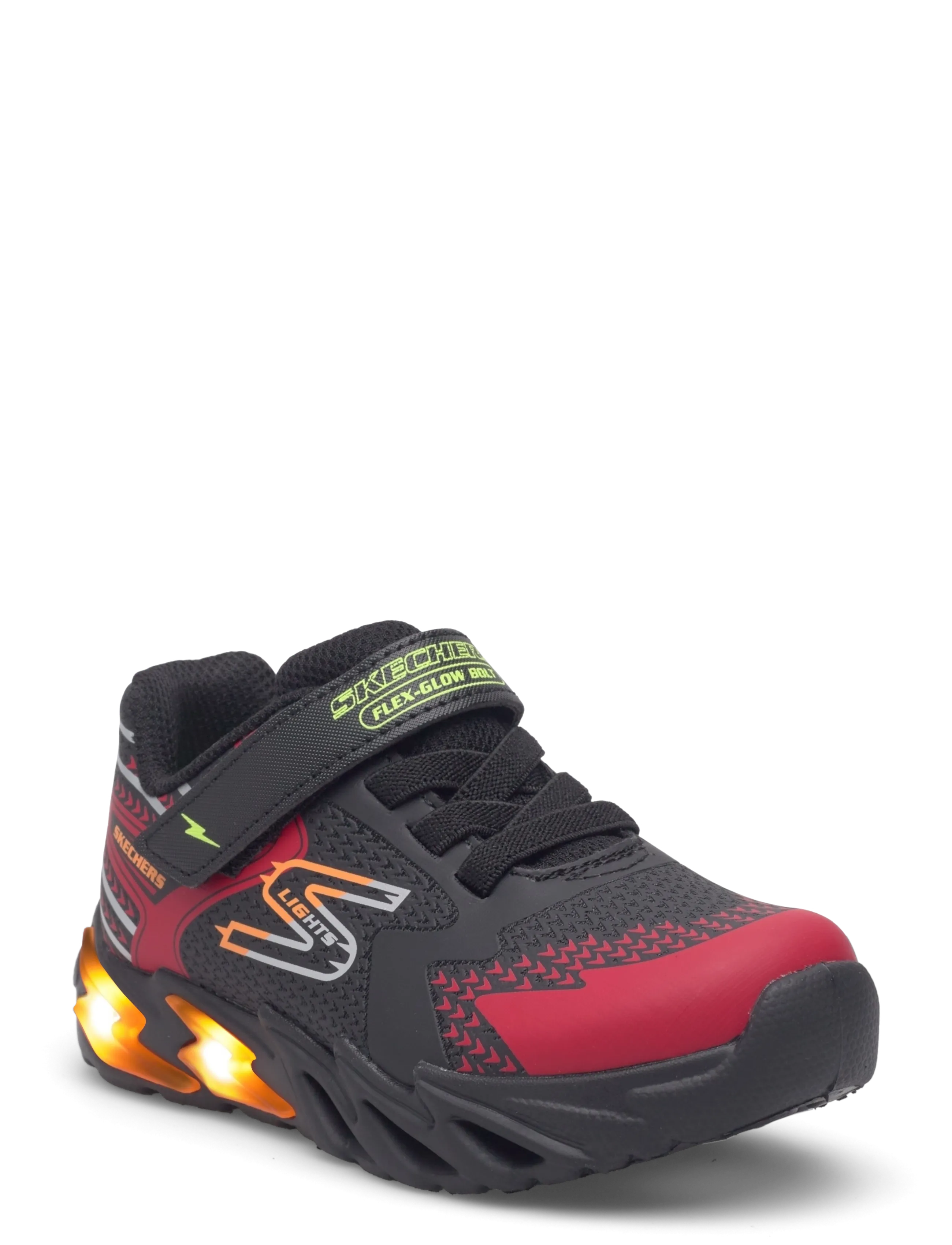 Skechers FLEX-GLOW BOLT - Skor - BKRD / black