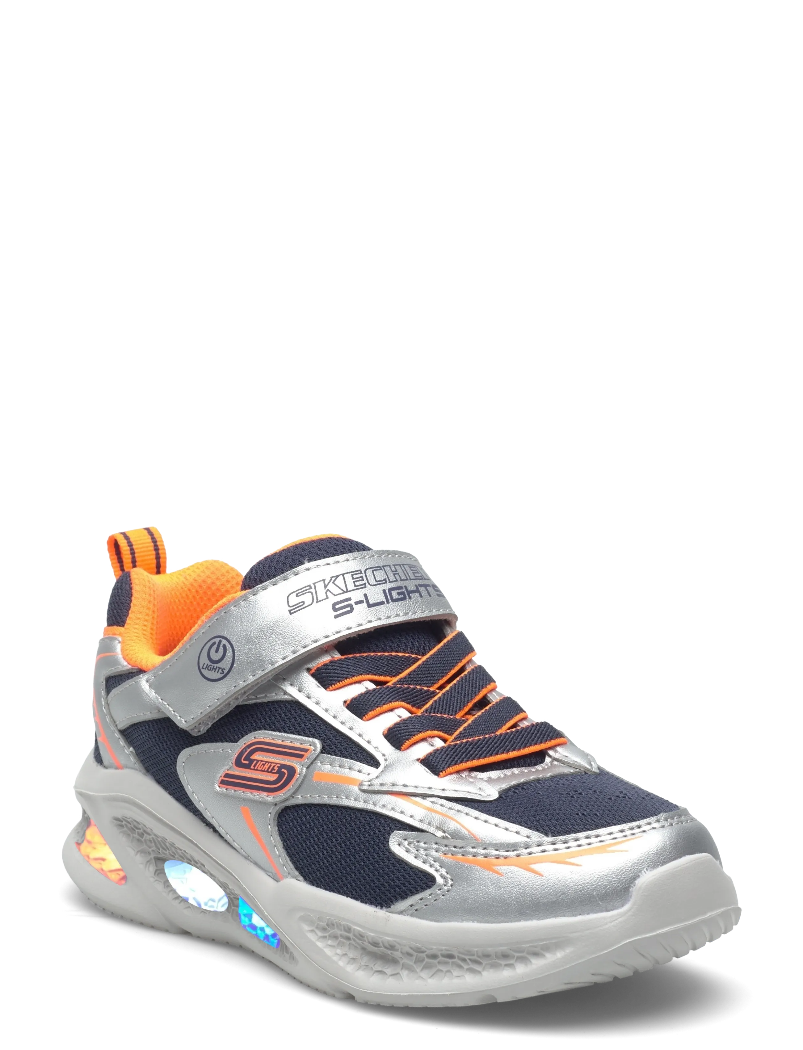 Skechers SKECHERS METEOR-LIGHTS GLOW-STRIDER - Sko - SLOR / silver