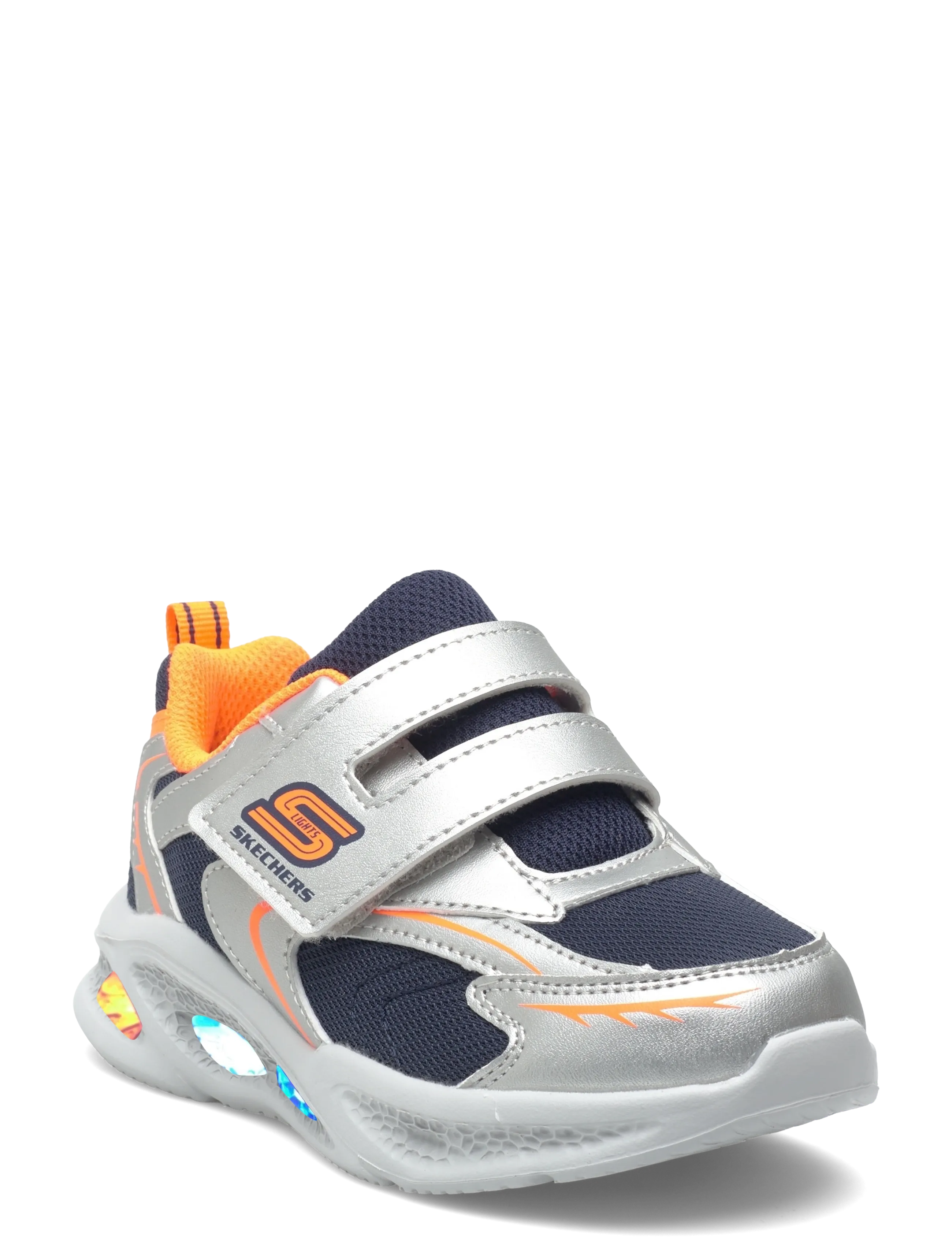 SKECHERS Skechers Meteor-Lights Glow Spike Silber - 24 - Kinder