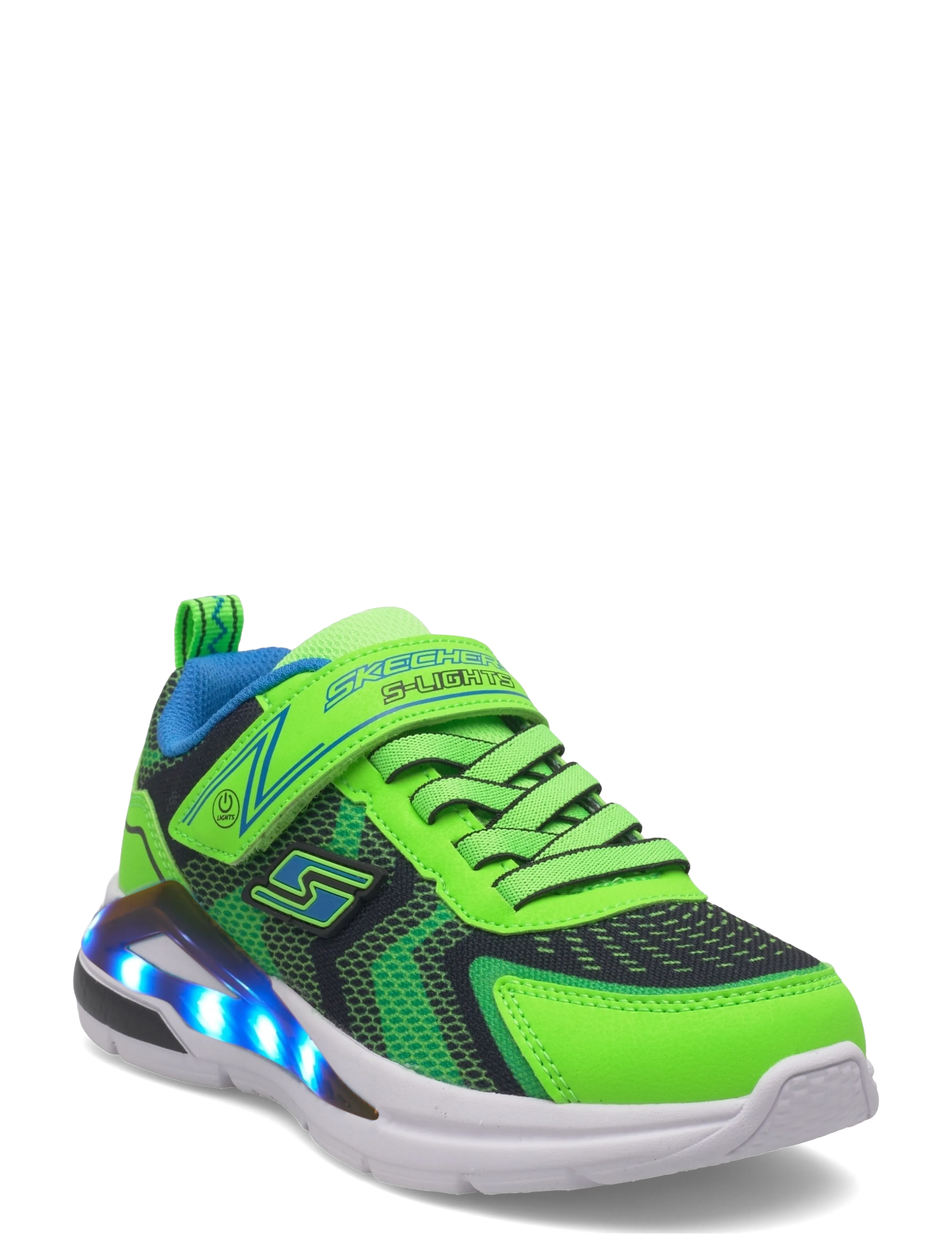 Skechers Tri-Namics, Børn, Blinkesko, Grøn, Str: 33
