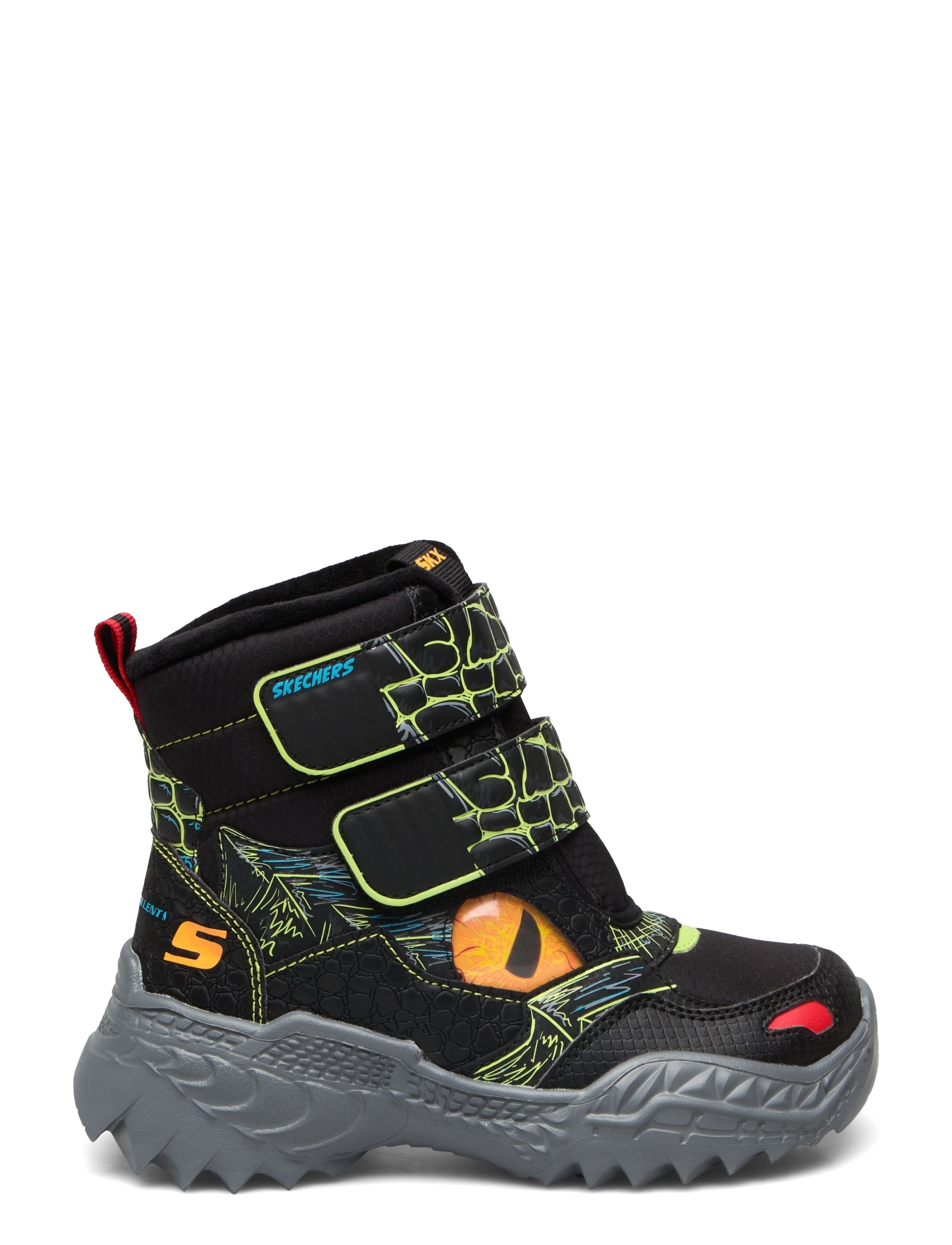 Skechers - Boys Skech-O-Saurus - Water Repellent - bklm black lime - 1
