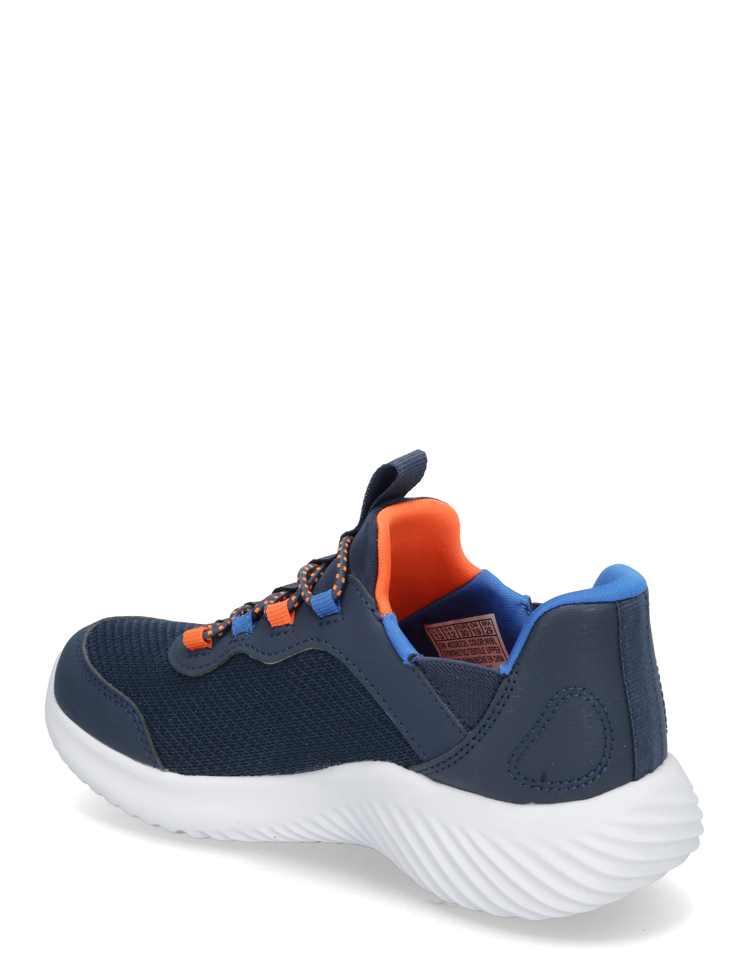 Skechers - BOUNDER - BRISK-BURST - lav ankel - nvbl - 2