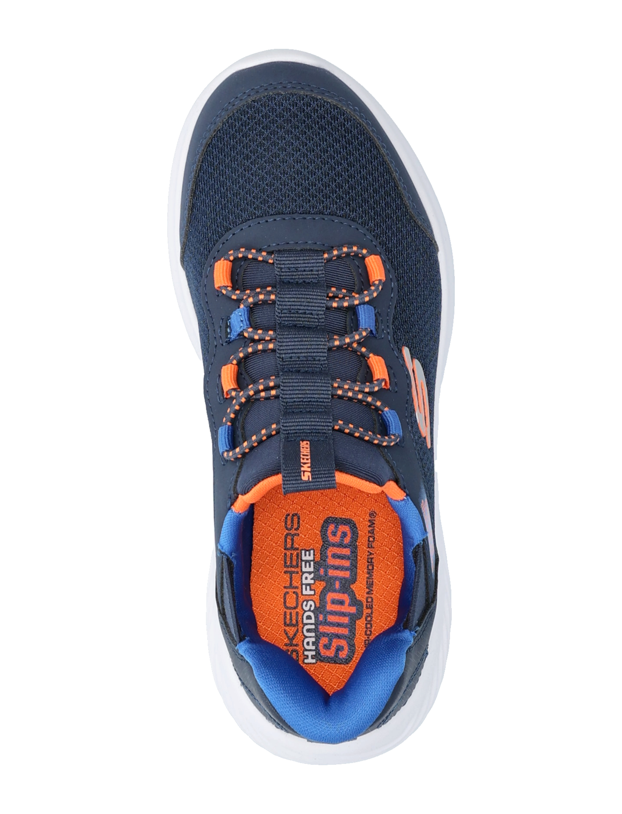 Skechers - BOUNDER - BRISK-BURST - lav ankel - nvbl - 3