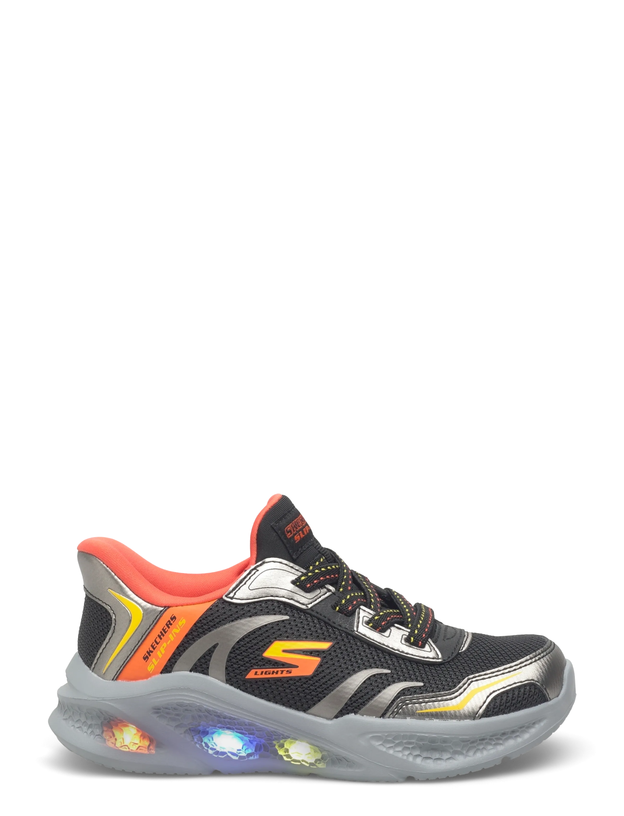 Skechers - SKECHERS METEOR-LIGHTS BRISK-BEAMS - kõrge säärega tossud - bksl - 1