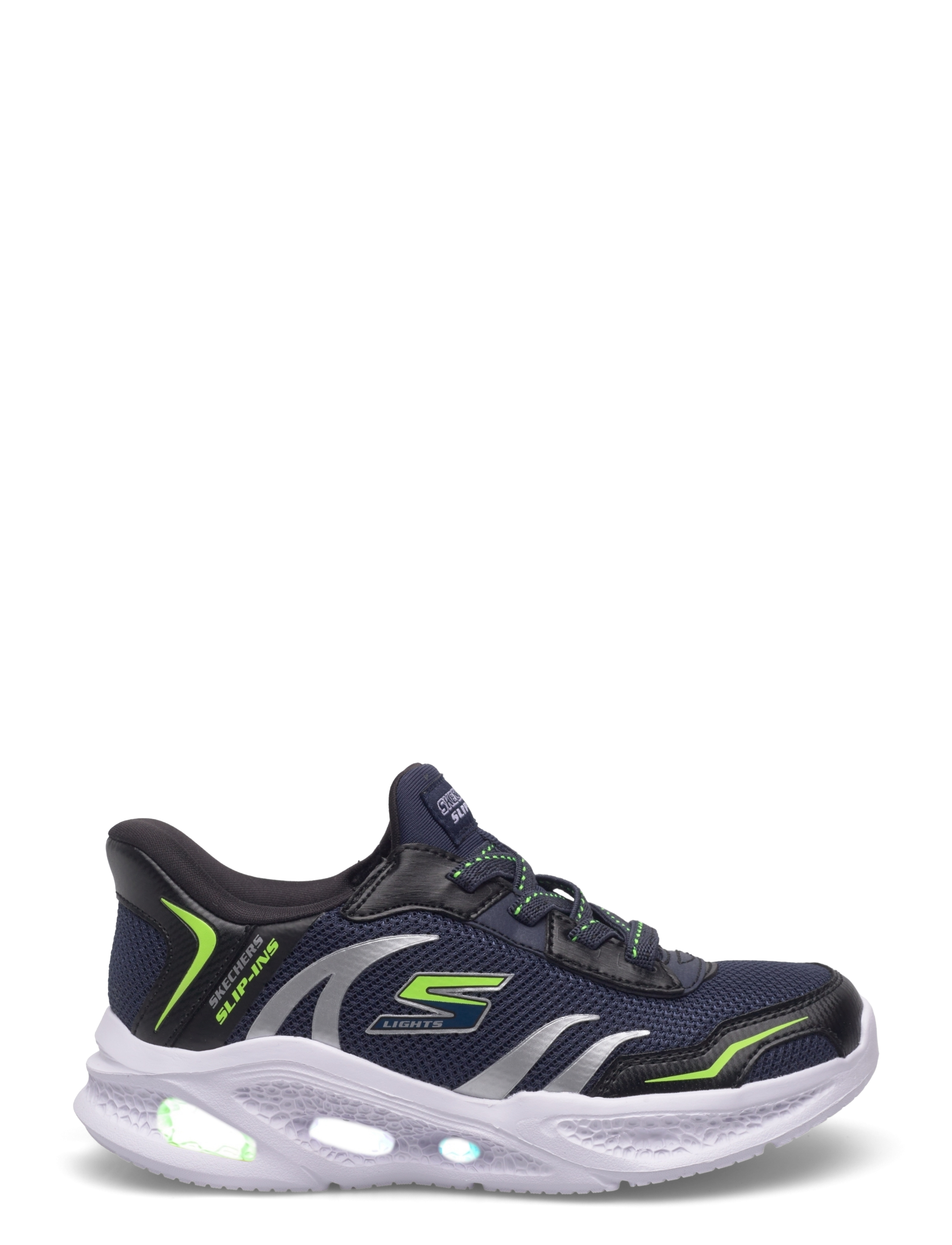 Skechers - SKECHERS METEOR-LIGHTS BRISK-BEAMS - matalavartiset tennarit - nvbk - 1