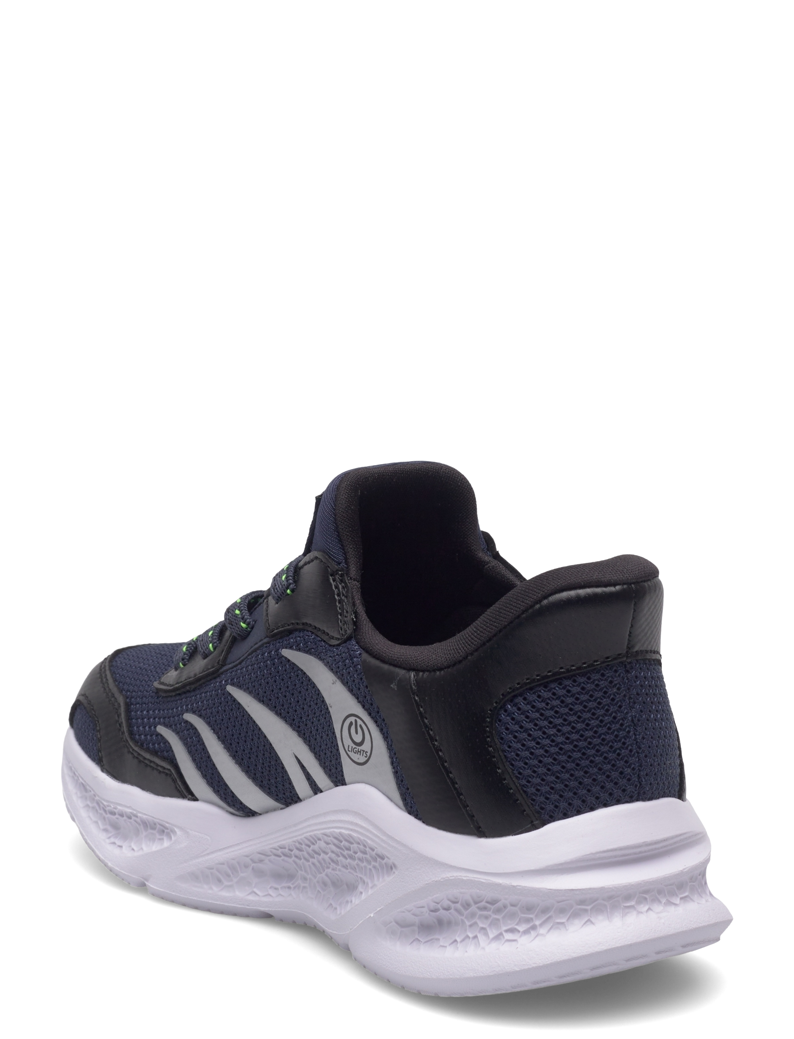 Skechers - SKECHERS METEOR-LIGHTS BRISK-BEAMS - matalavartiset tennarit - nvbk - 2