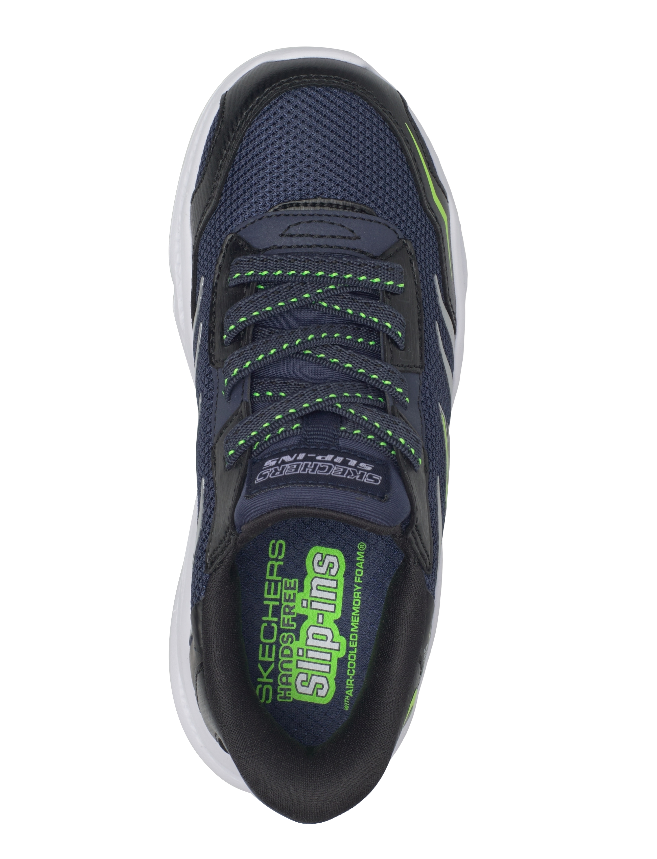 Skechers - SKECHERS METEOR-LIGHTS BRISK-BEAMS - matalavartiset tennarit - nvbk - 3