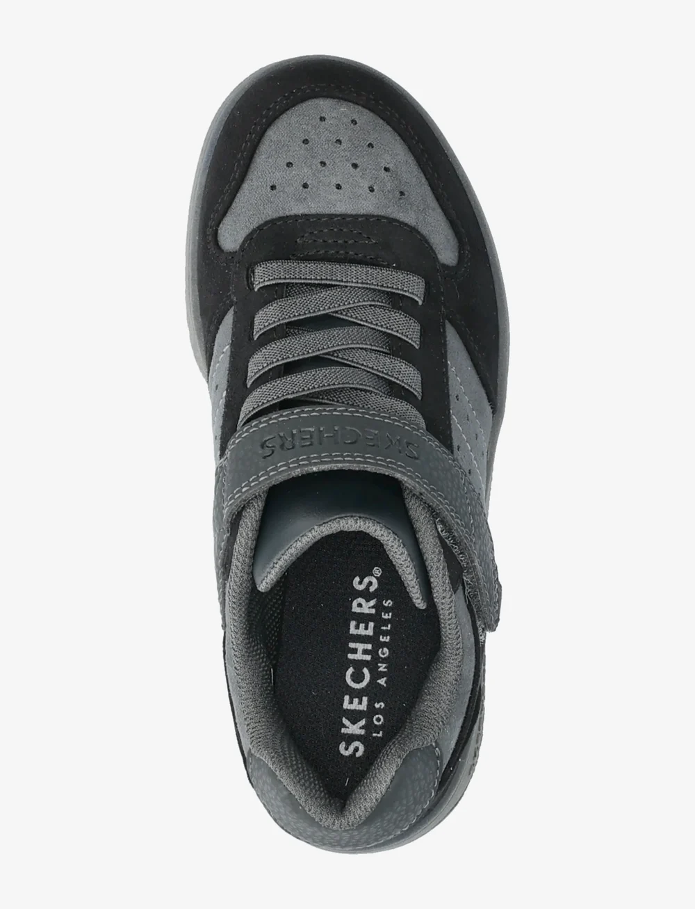 Skechers - Boys QUICK STREET - niedriger schnitt - bkgy - 3