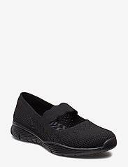 Skechers - Womens Seager - Power Hitter - party wear at outlet prices - bbk black - 0