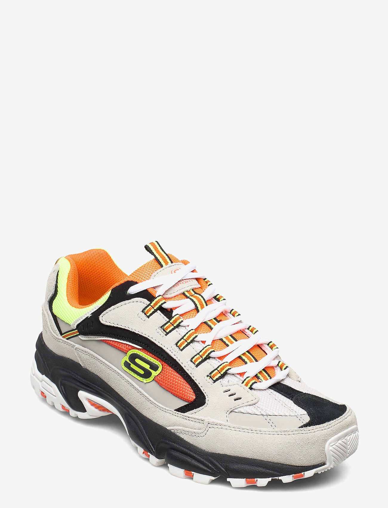 Skechers - Mens Stamina - Cutback - gyor grey orange - 0