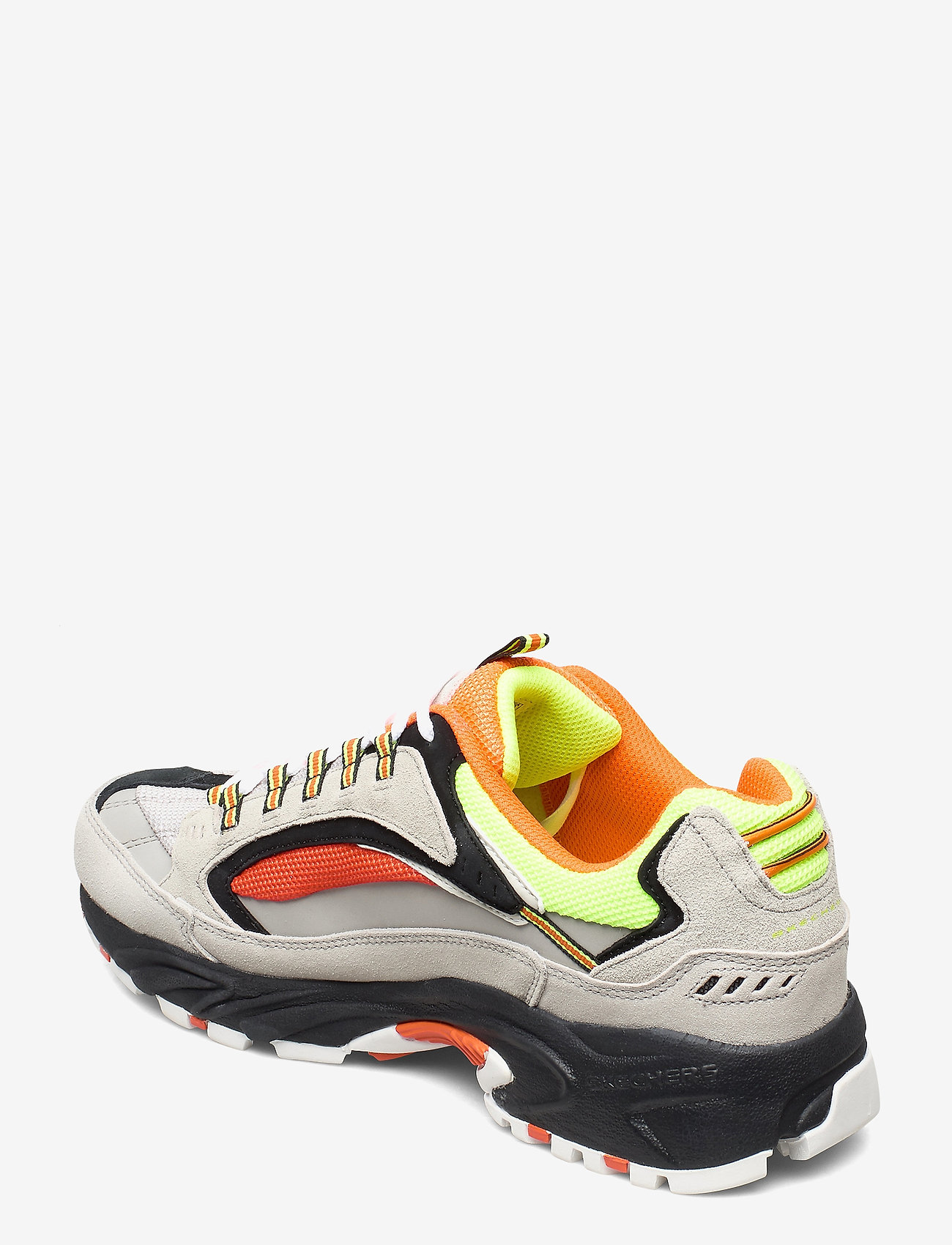 Skechers - Mens Stamina - Cutback - gyor grey orange - 2