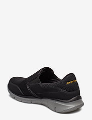 Skechers - Mens Equalizer Persistent - slip-on sneakers - bkgy black grey - 2