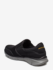 Skechers - Mens Equalizer Persistent - sportiska stila apavi bez aizdares - bkgy black grey - 2