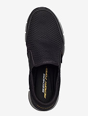 Skechers - Mens Equalizer Persistent - slip-on sneakers - bkgy black grey - 3