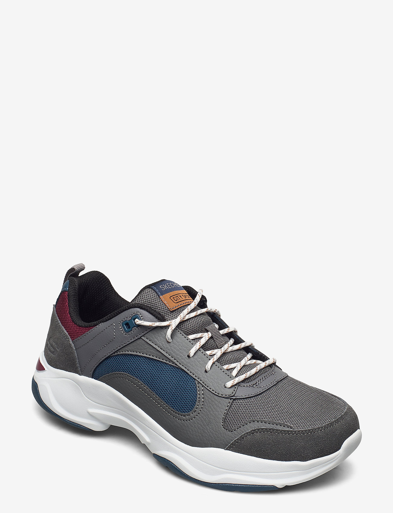 Skechers - Mens Skechers City Sport - ccmt charcoal multicolor - 0