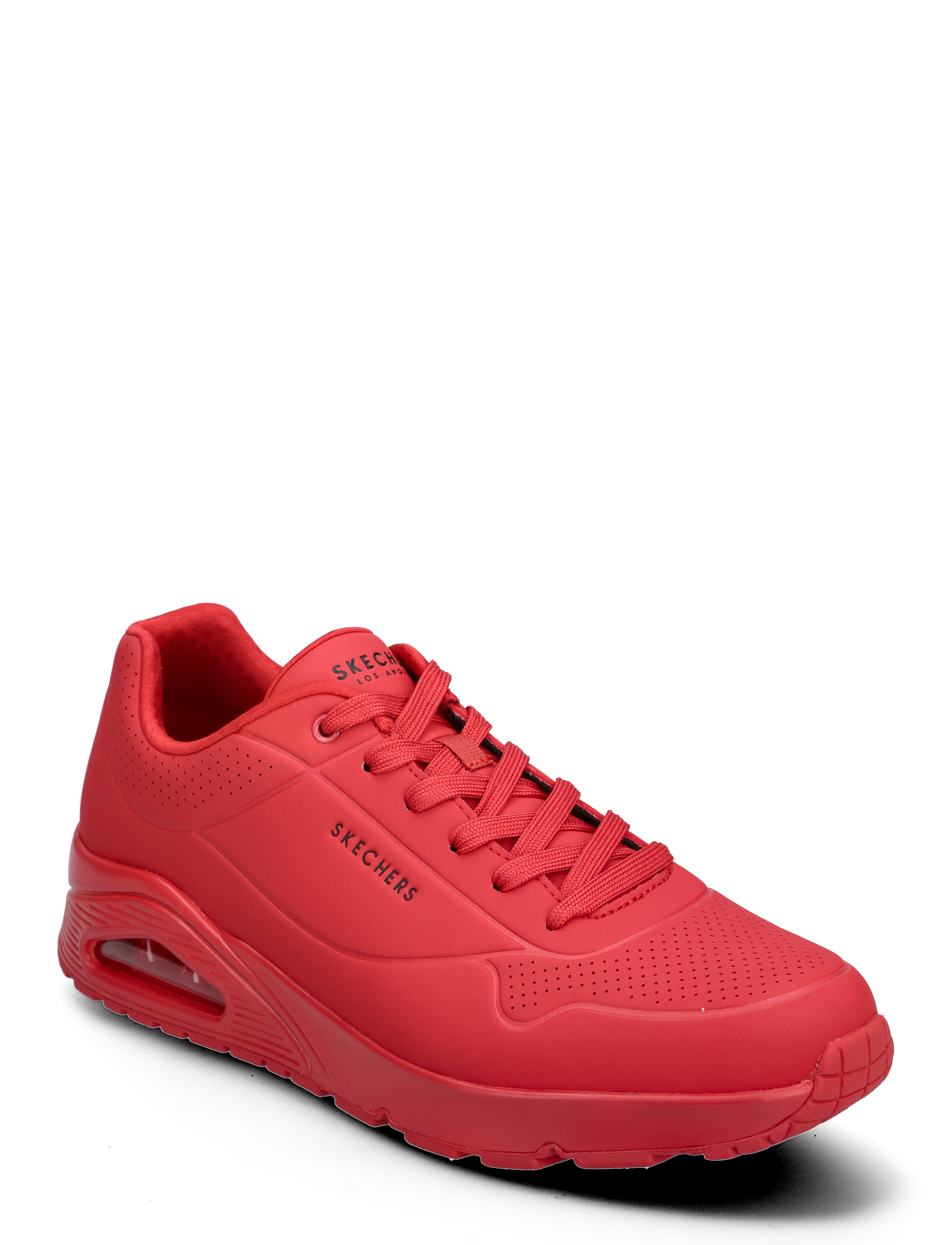 Skechers Mens Uno Stand On Air, 41, Sneakers, Rot - Low-top Männerswear