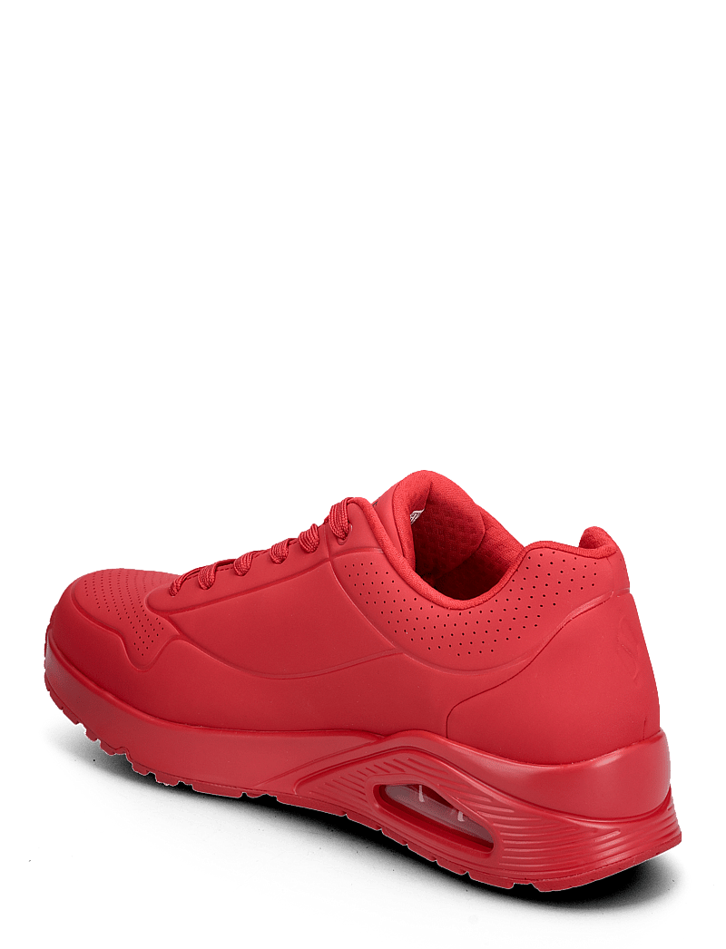 Skechers - Mens Uno - Stand On Air - niedriger schnitt - red red - 2
