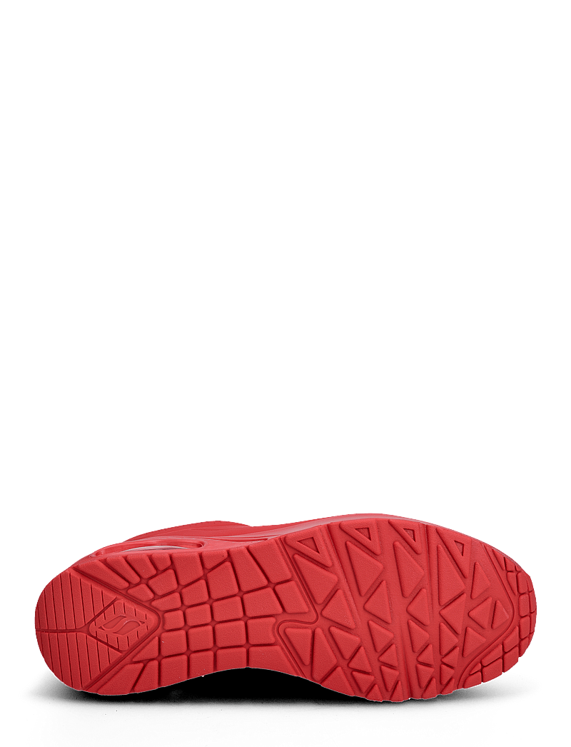 Skechers - Mens Uno - Stand On Air - niedriger schnitt - red red - 4