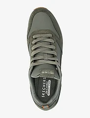 Skechers - Mens Street UNO Stacre - laisvalaikio batai žemu aulu - olv olive - 3