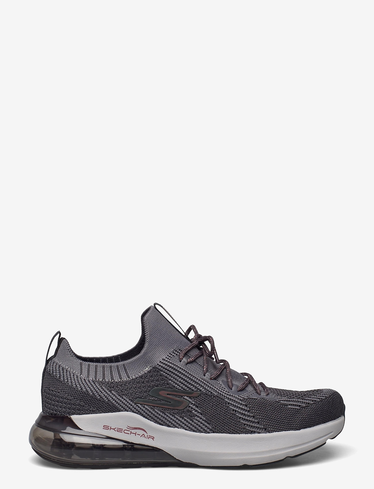 Skechers - Mens GOrun Air - ccrd charcoal red - 1